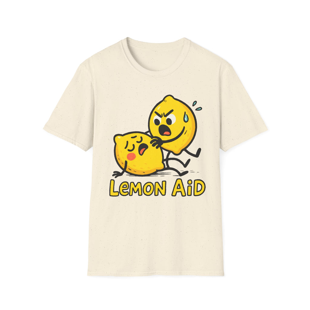 Lemon Aid T‑Shirt - Funny Rescue Lemons Graphic Tee
