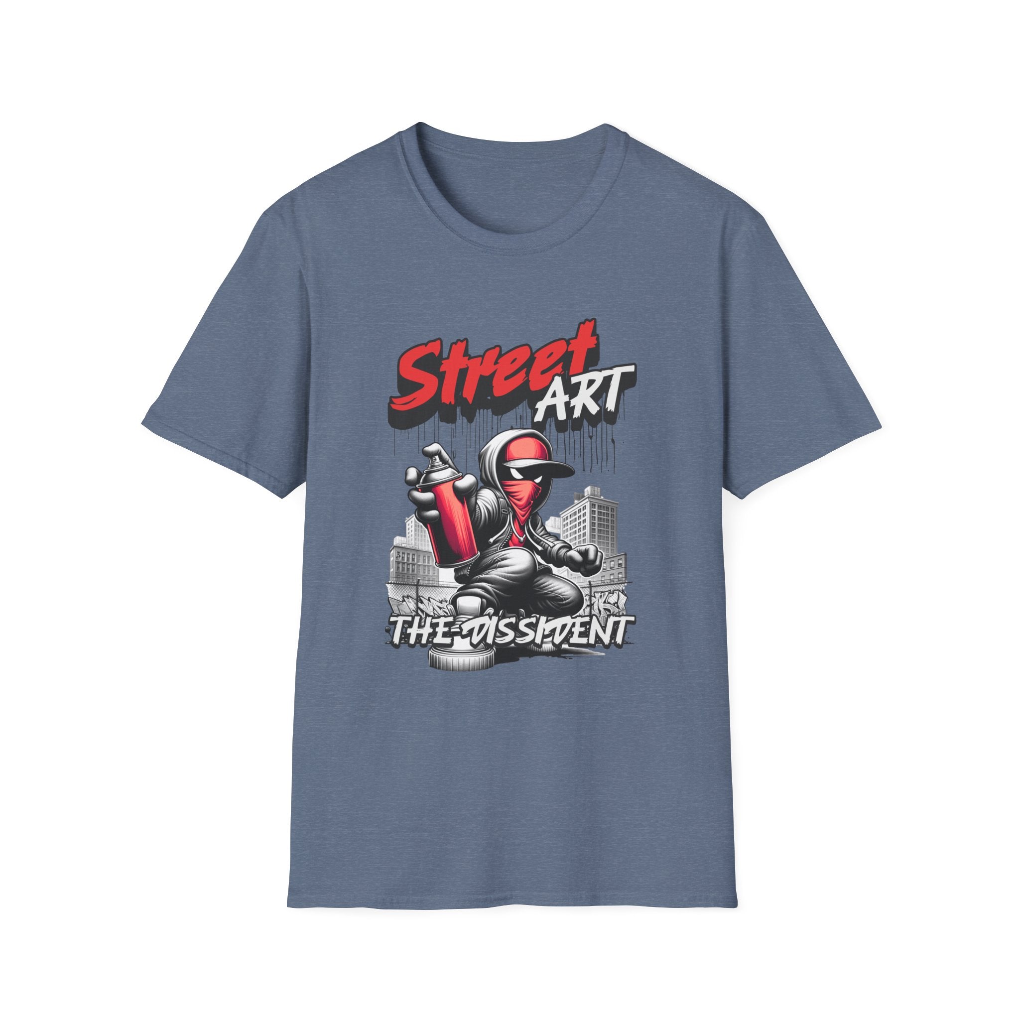 Street Art T-Shirt — The Dissident Spray Can Graffiti Tee