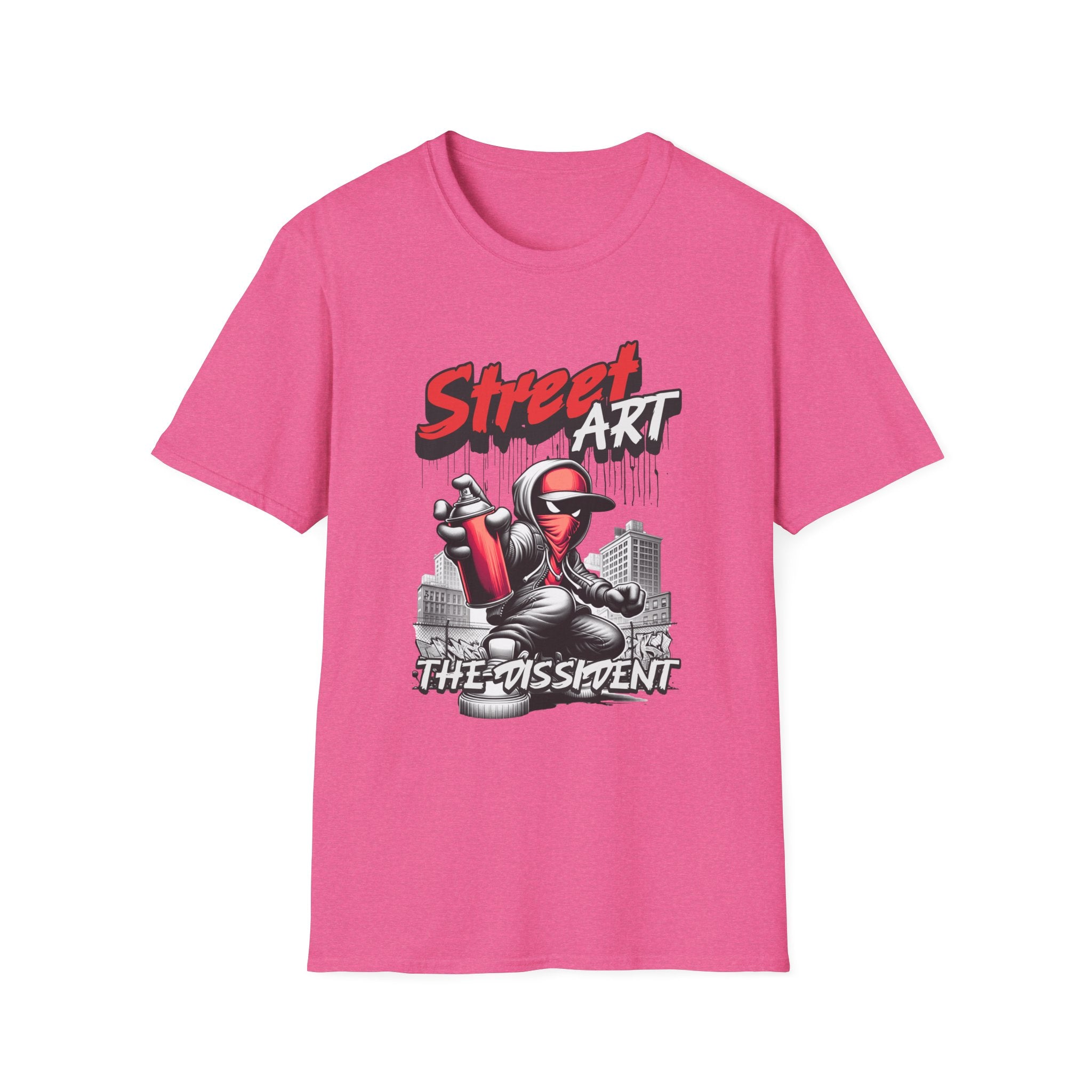 Street Art T-Shirt — The Dissident Spray Can Graffiti Tee