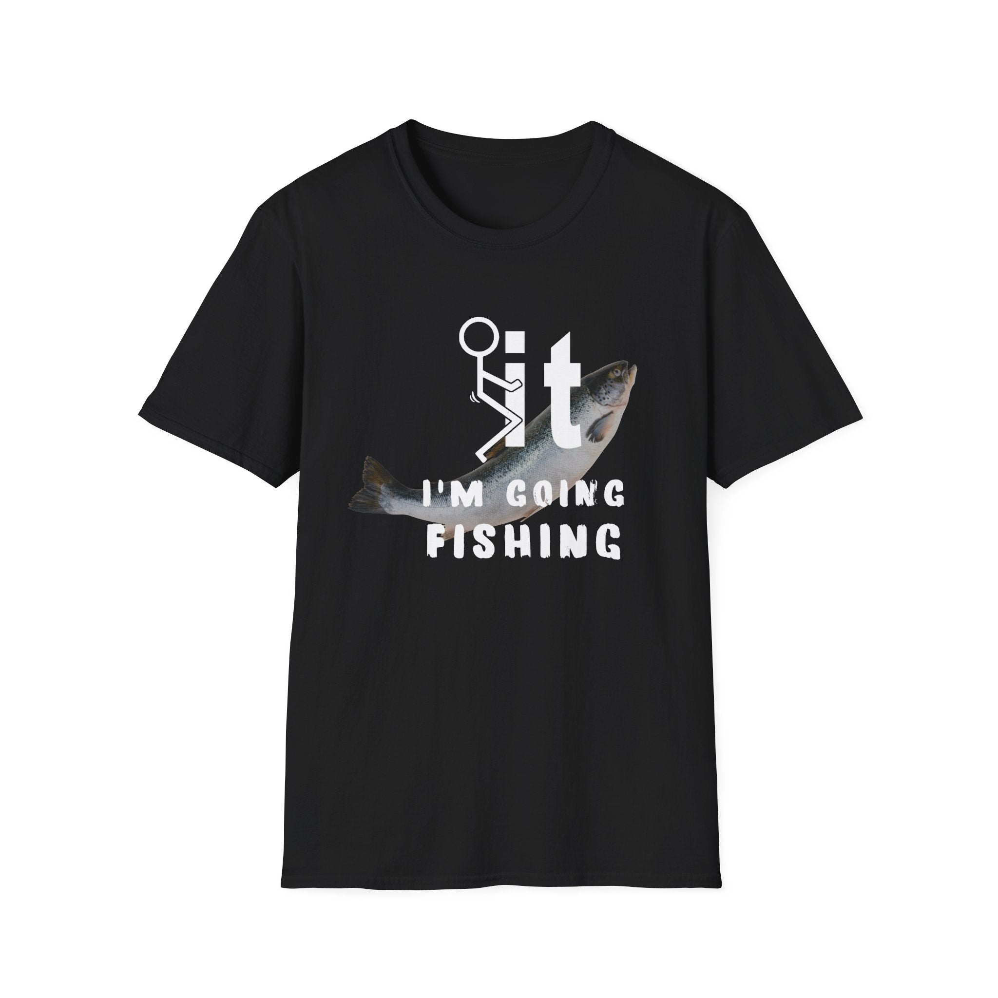 Fishing Humor T-Shirt for Outdoor Lovers, Unisex Fishing Tee, Perfect Gift for Anglers, Casual Fishing Apparel, Summer Fishing Shirt