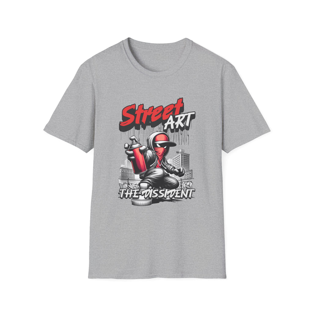 Street Art T-Shirt — The Dissident Spray Can Graffiti Tee