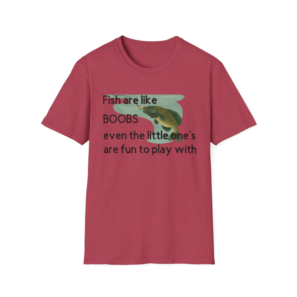 Funny Fishing T-Shirt for Adults, Great Gift for Fishermen and Humor Lovers, Perfect for Birthdays, Holidays, Casual Wear, Fishing Trips