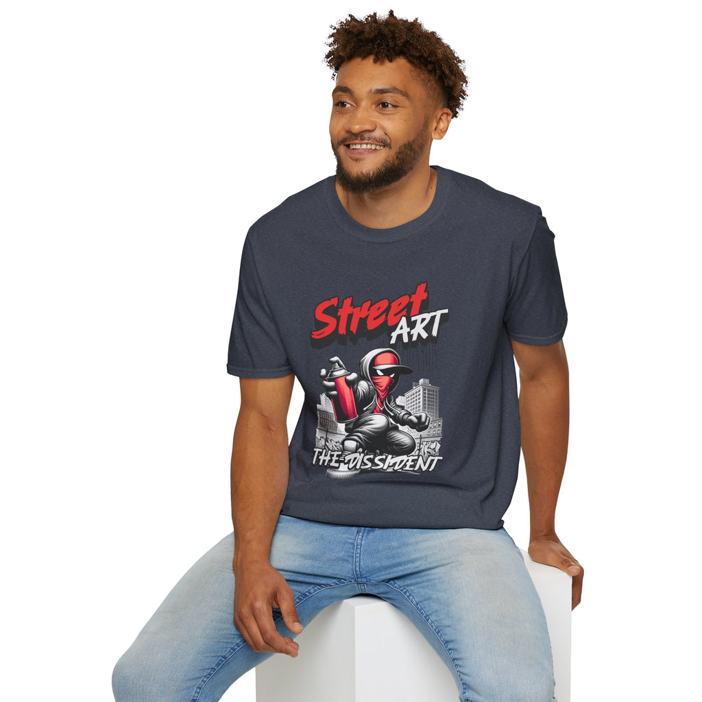 Street Art T-Shirt — The Dissident Spray Can Graffiti Tee