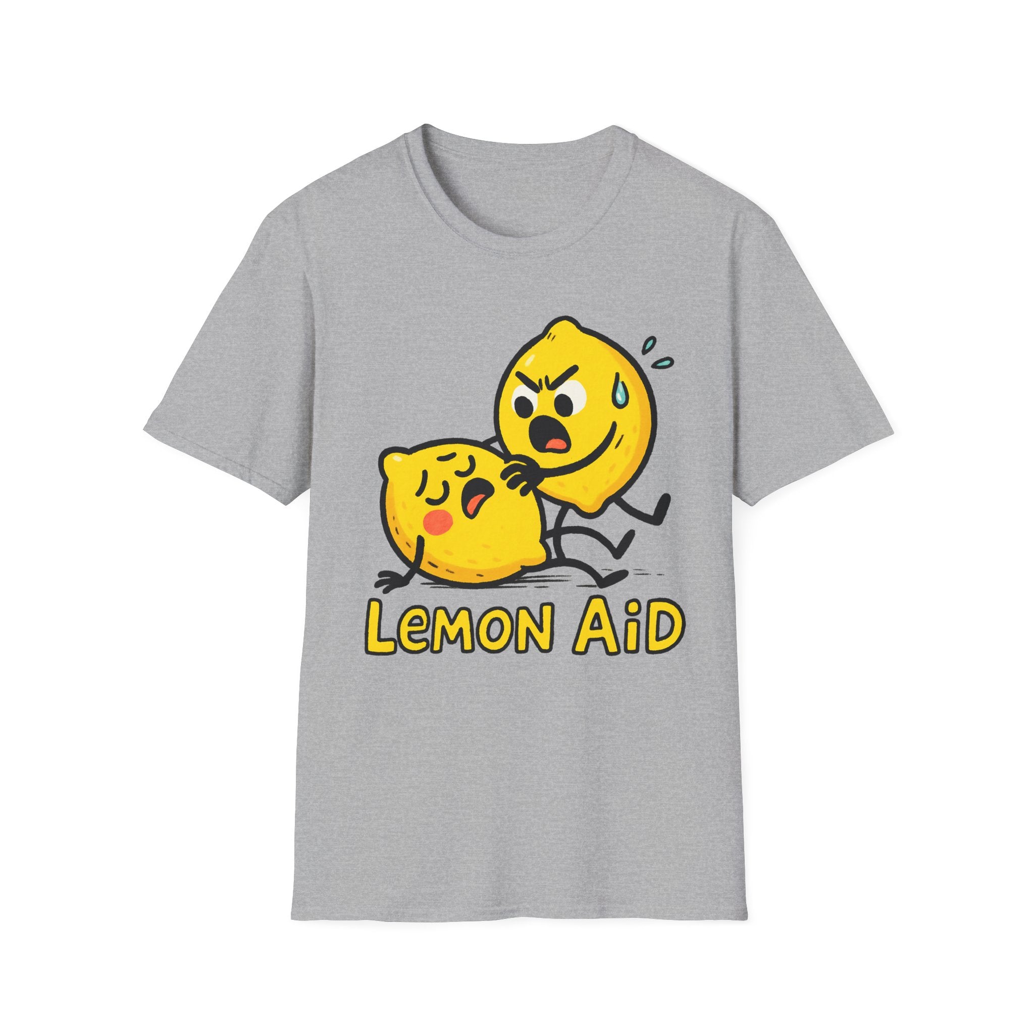 Lemon Aid T‑Shirt - Funny Rescue Lemons Graphic Tee