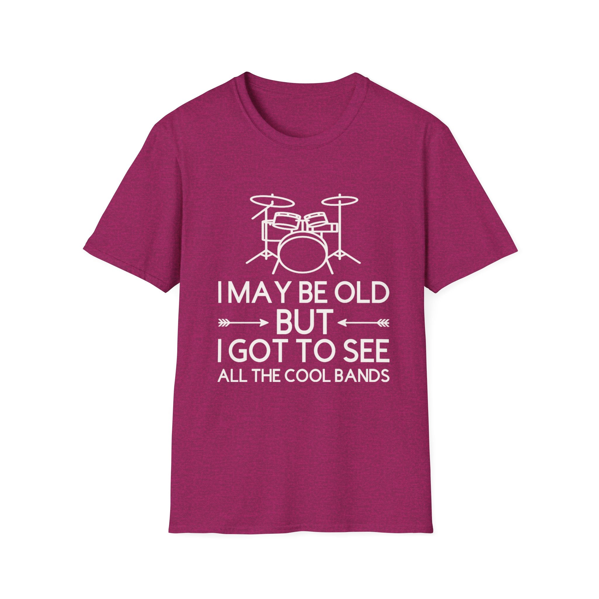 "I May Be Old But I Got To See All The Cool Bands" Unisex Softstyle T-Shirt, Vintage Rock Tee, Music Lover Shirt, Gift for Musicians, [...]