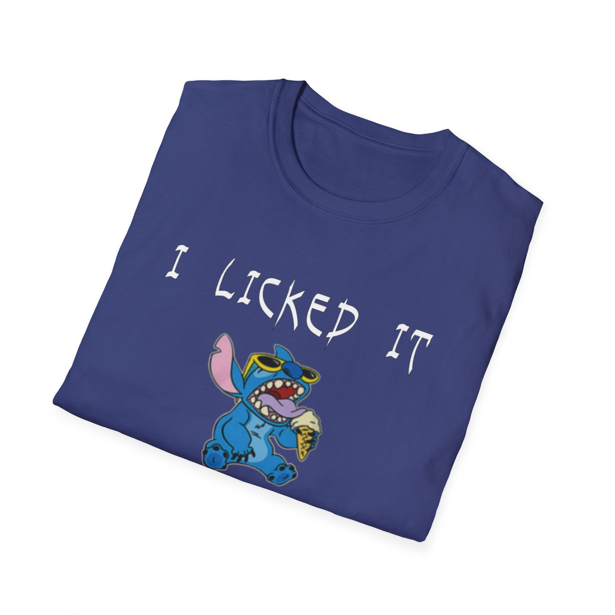I Licked It, So It's Mine T-Shirt | Fun Graphic Tees, Cartoon Apparel, Gift for Kids & Teens, Summer Wear, Family Reunion