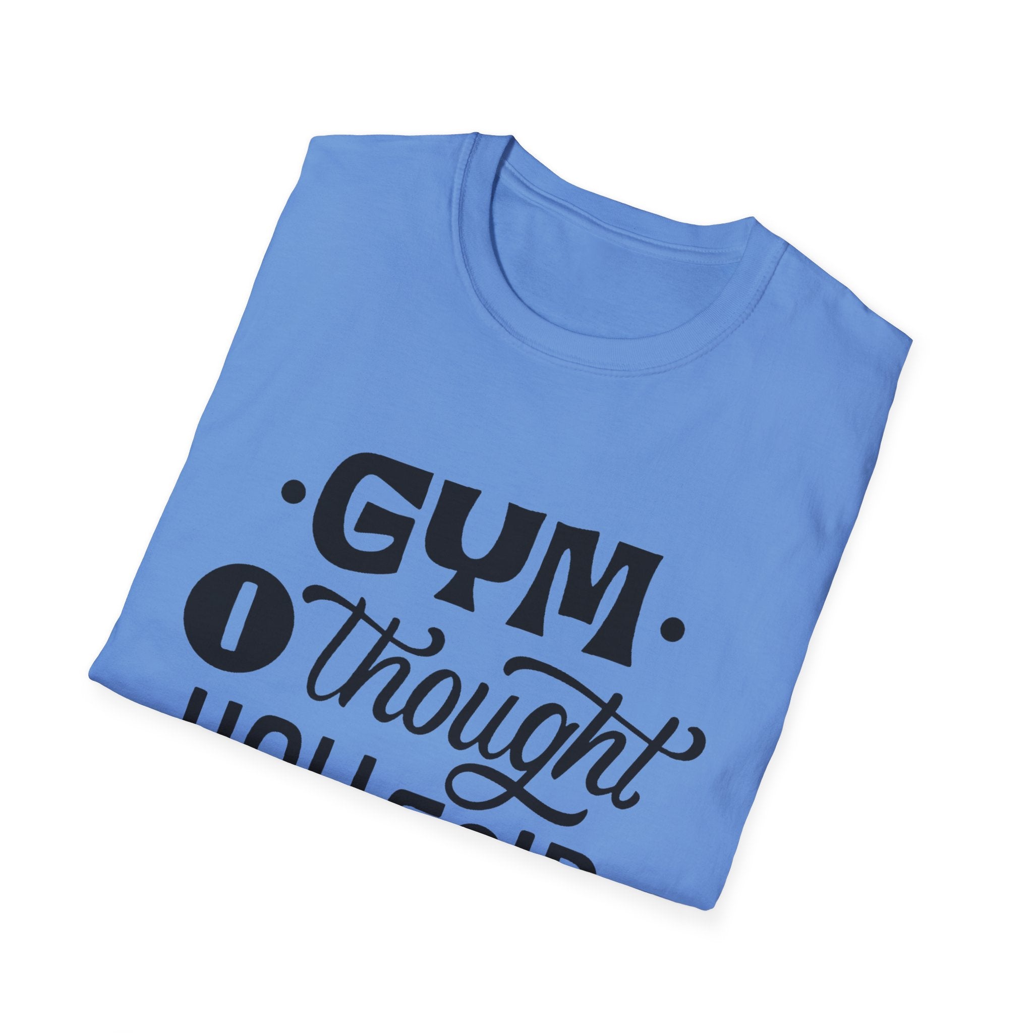 Funny Gym T-Shirt: 'I Thought You Said Gin', Unisex Softstyle Tee Perfect for Workout Lovers, Gift for Friends, Fitness Humor, Casual Wear