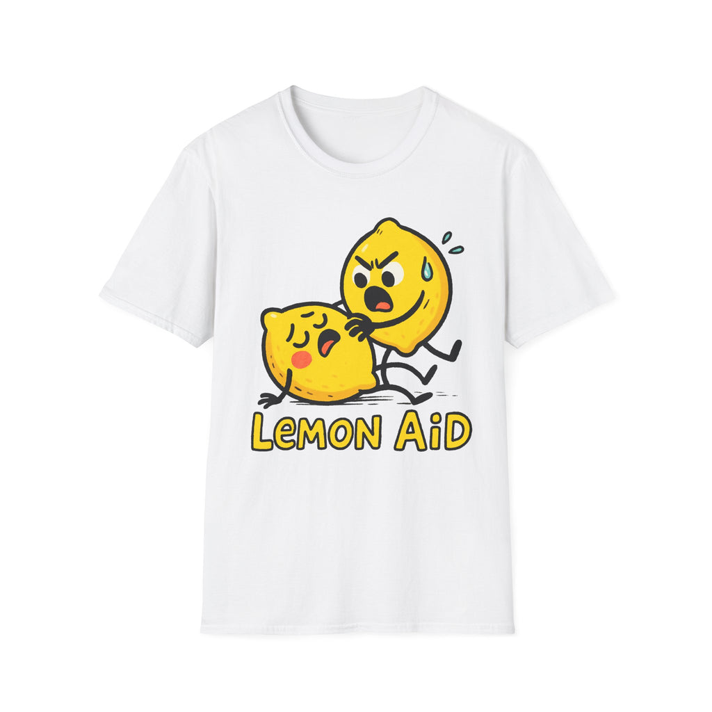 Lemon Aid T‑Shirt - Funny Rescue Lemons Graphic Tee