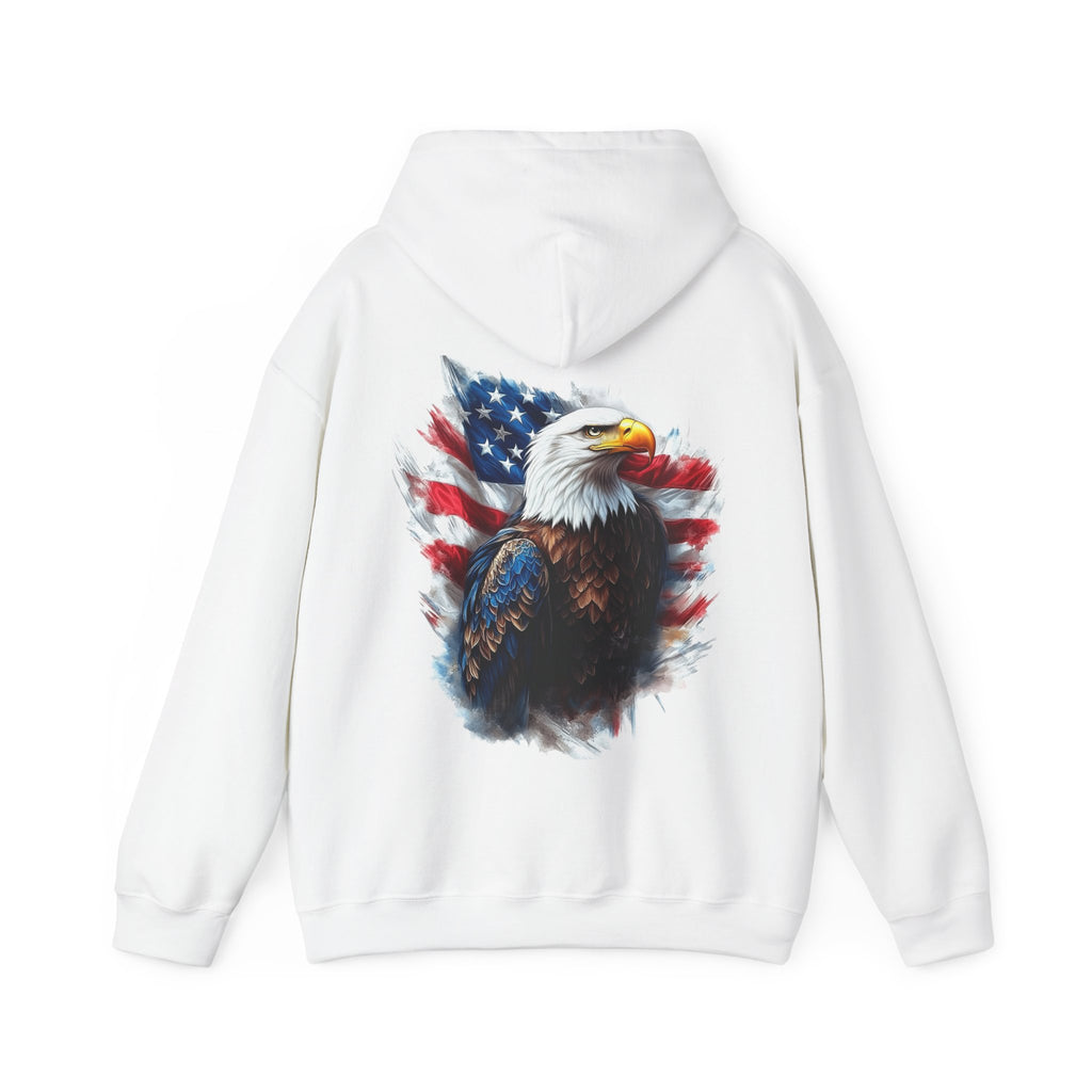 Patriotic Eagle Hoodie - Unisex Heavy Blend™ Sweatshirt