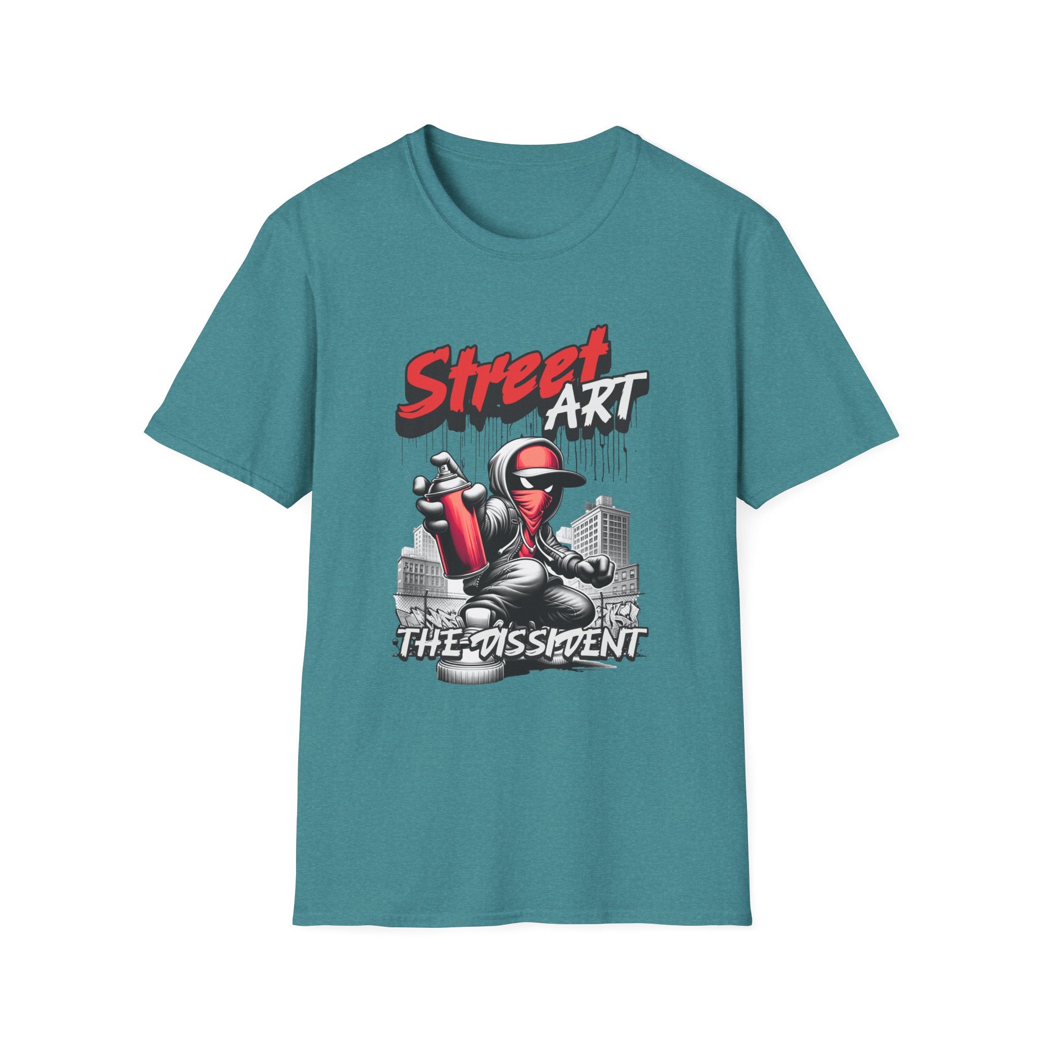 Street Art T-Shirt — The Dissident Spray Can Graffiti Tee