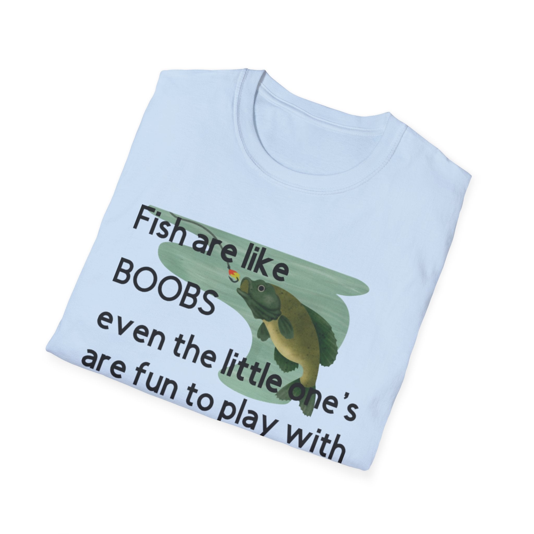 Funny Fishing T-Shirt for Adults, Great Gift for Fishermen and Humor Lovers, Perfect for Birthdays, Holidays, Casual Wear, Fishing Trips