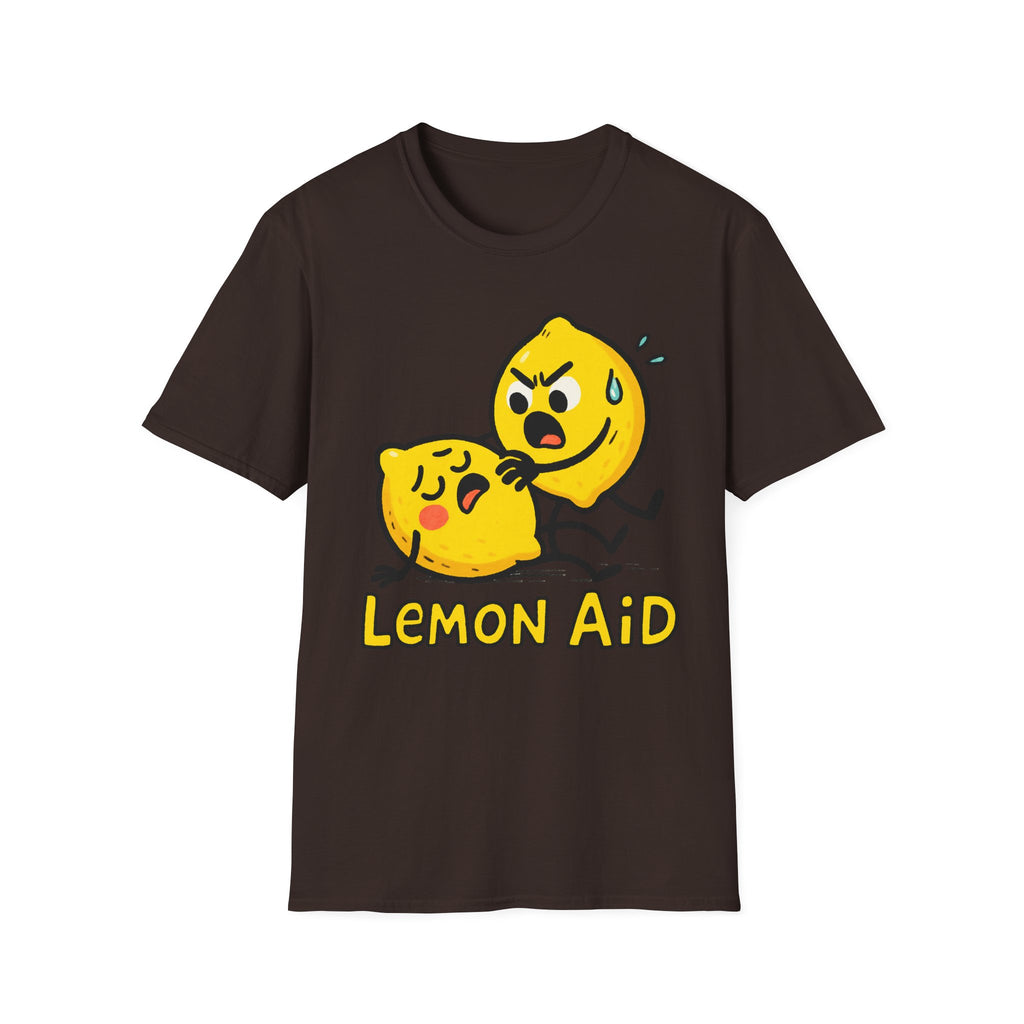 Lemon Aid T‑Shirt - Funny Rescue Lemons Graphic Tee