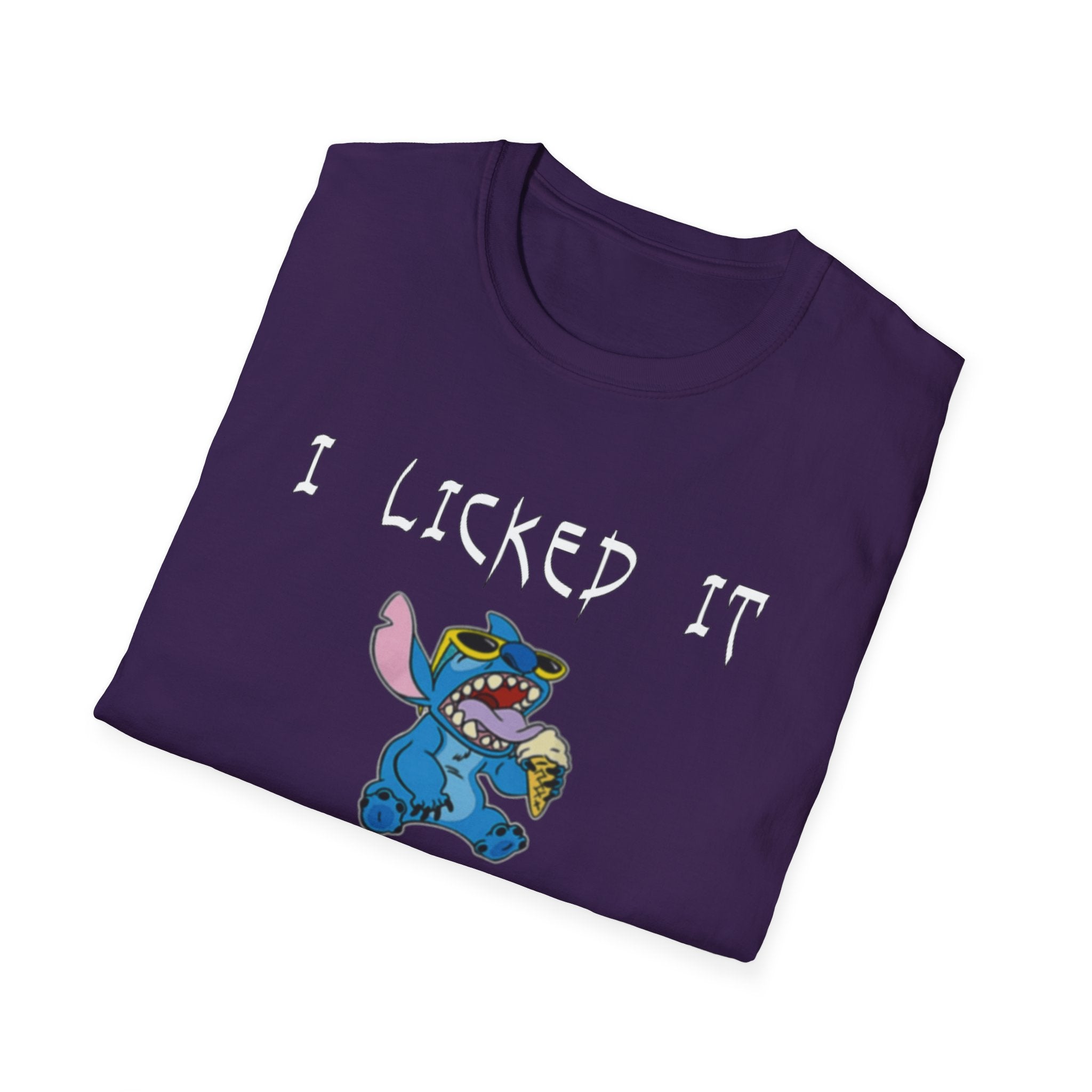 I Licked It, So It's Mine T-Shirt | Fun Graphic Tees, Cartoon Apparel, Gift for Kids & Teens, Summer Wear, Family Reunion