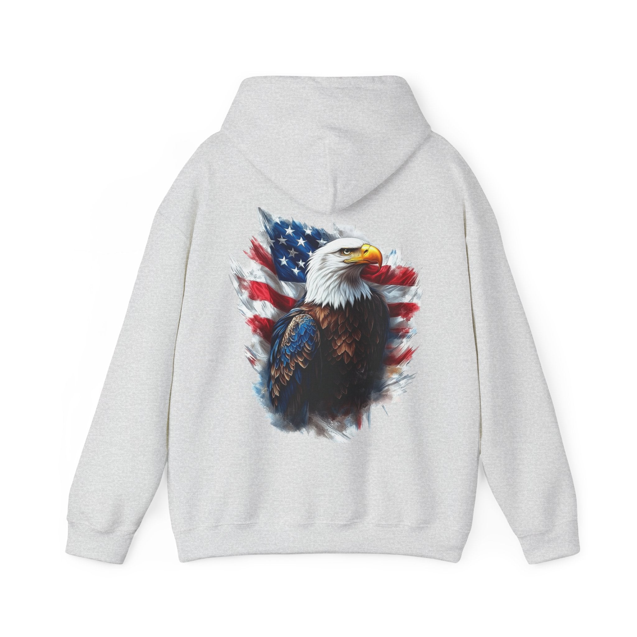 Patriotic Eagle Hoodie - Unisex Heavy Blend™ Sweatshirt