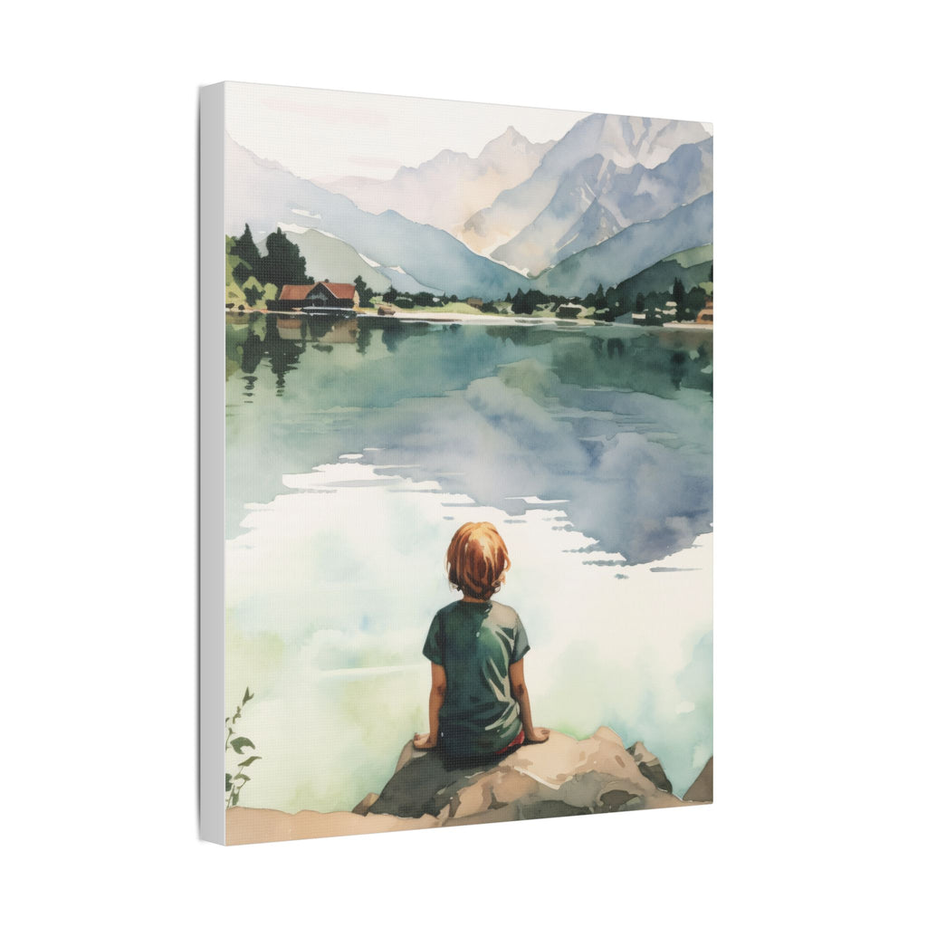 Original by WLamont-Landscape Art Print, Tranquil Wall Decor, Serenity Home Accent, Nature Photography, Gift for Art Lovers