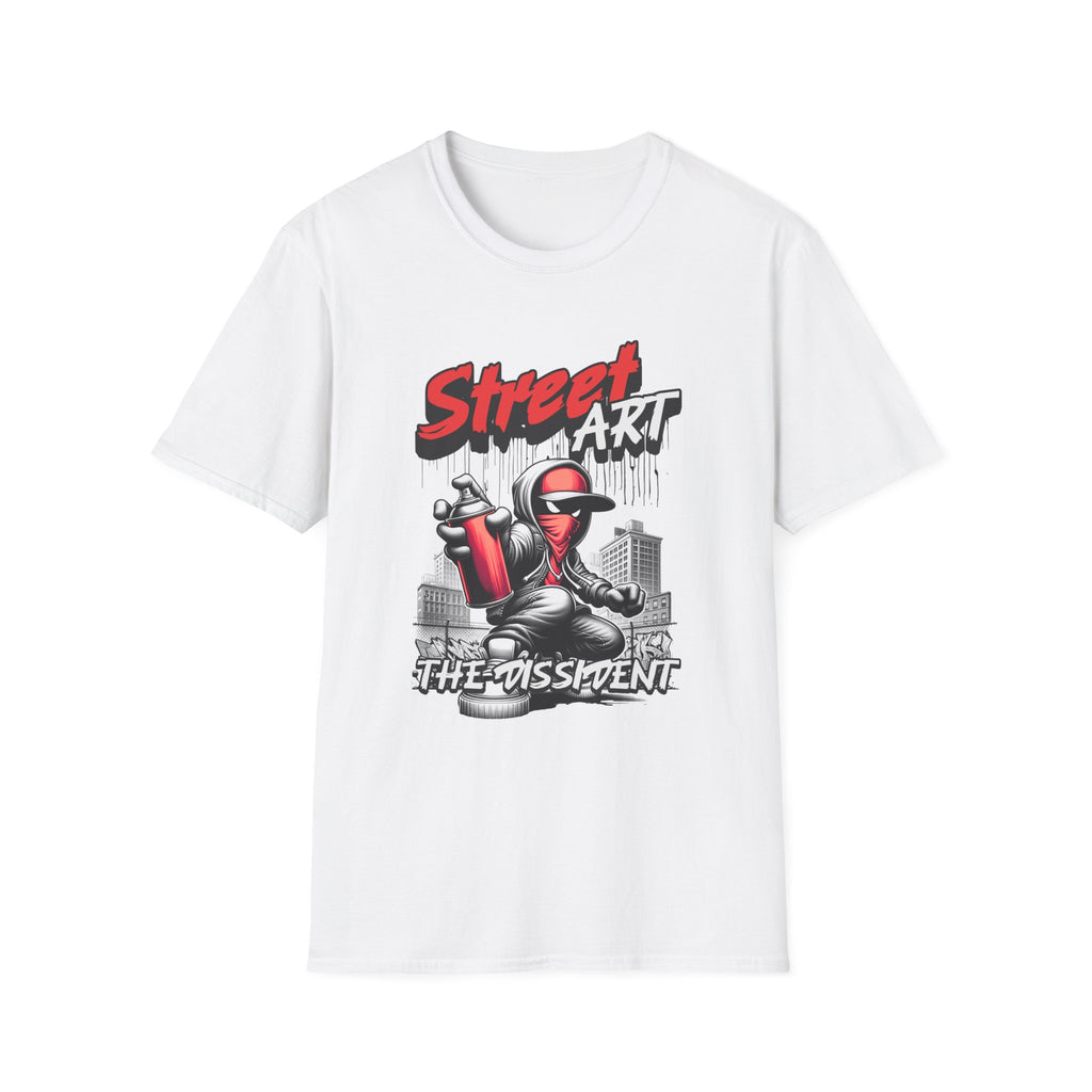 Street Art T-Shirt — The Dissident Spray Can Graffiti Tee