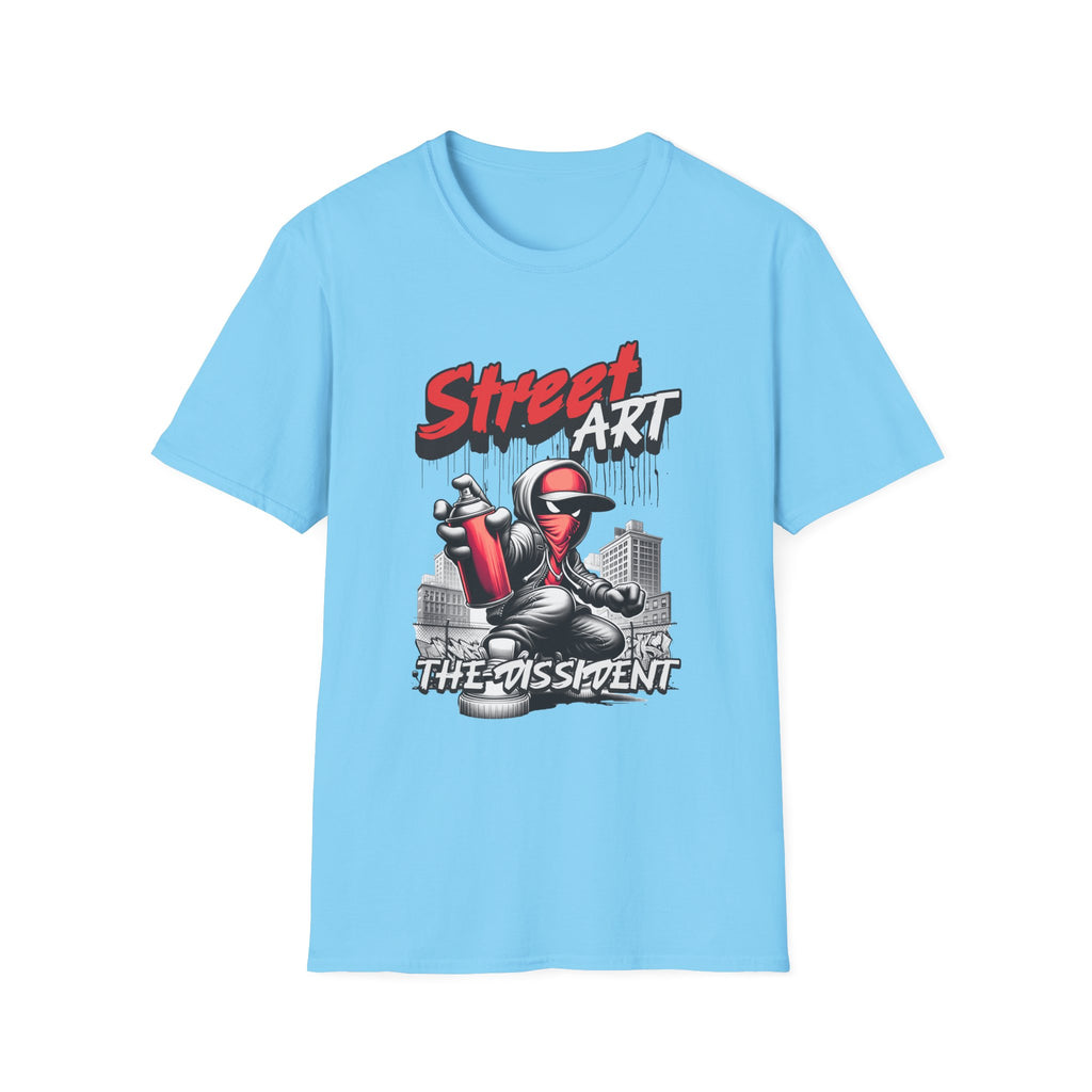 Street Art T-Shirt — The Dissident Spray Can Graffiti Tee