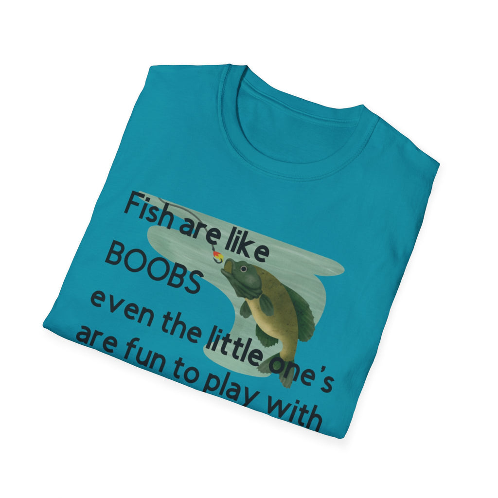 Funny Fishing T-Shirt for Adults, Great Gift for Fishermen and Humor Lovers, Perfect for Birthdays, Holidays, Casual Wear, Fishing Trips