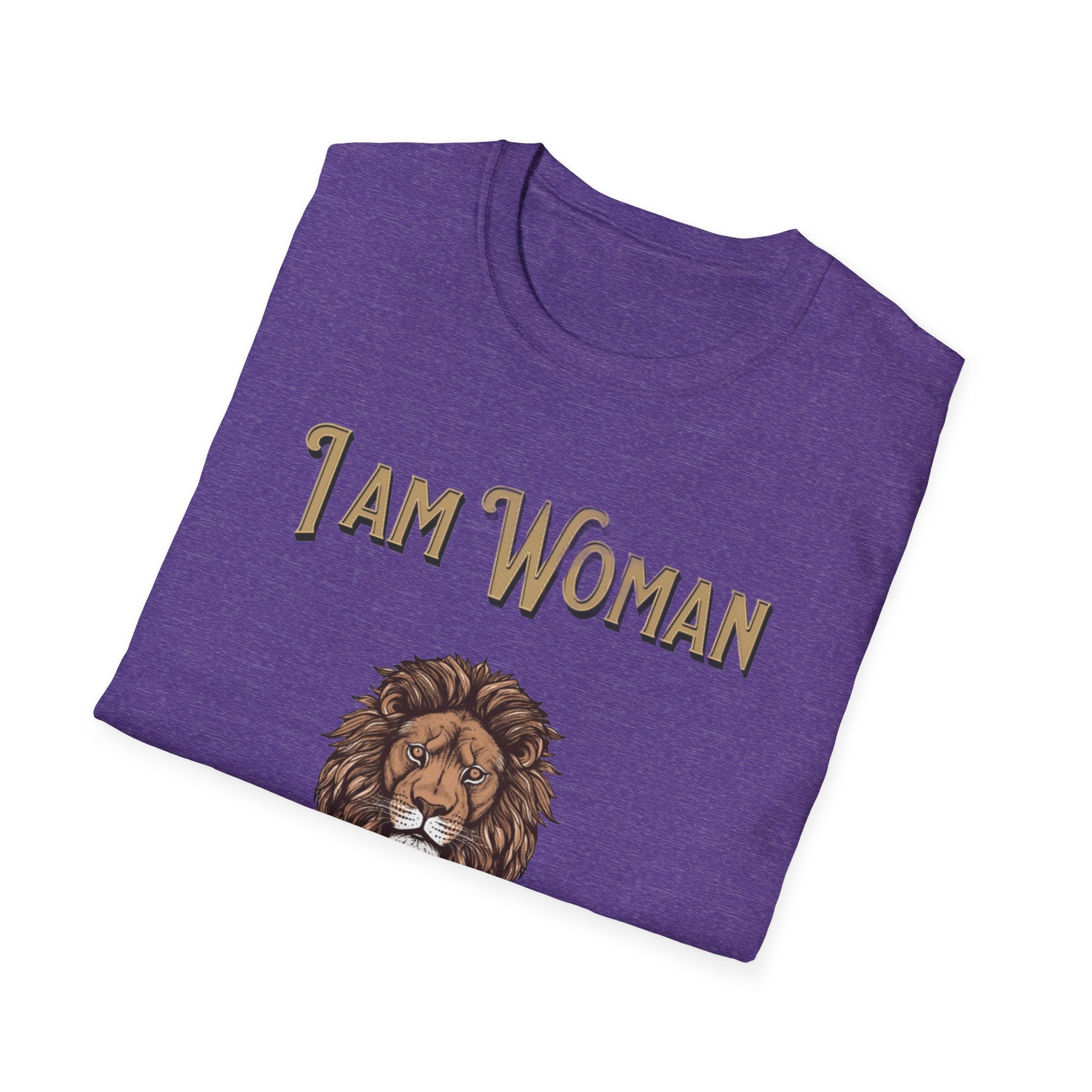 Empowering Women's T-Shirt: I Am Woman, Hear Me Roar | Feminist Apparel, Gift for Her, Motivational Tee, Casual Wear, Women's Rights