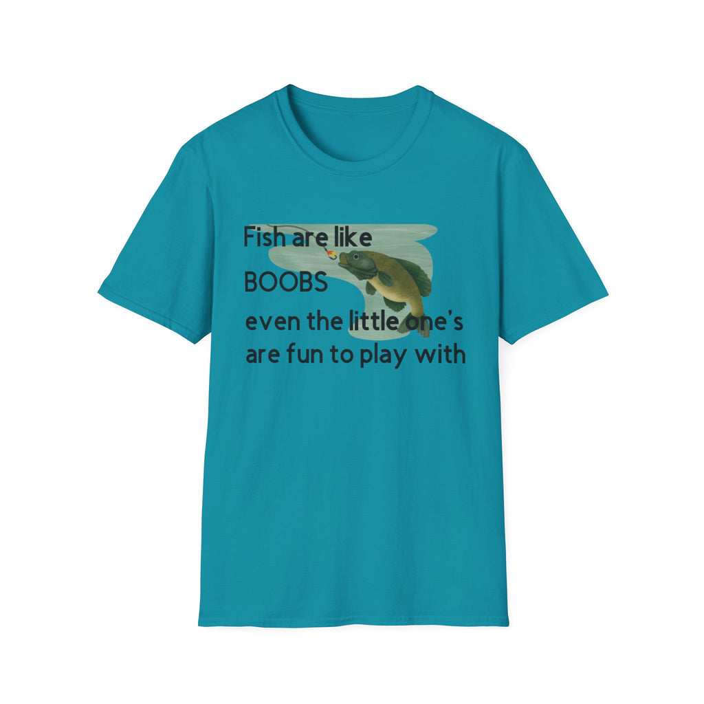 Funny Fishing T-Shirt for Adults, Great Gift for Fishermen and Humor Lovers, Perfect for Birthdays, Holidays, Casual Wear, Fishing Trips