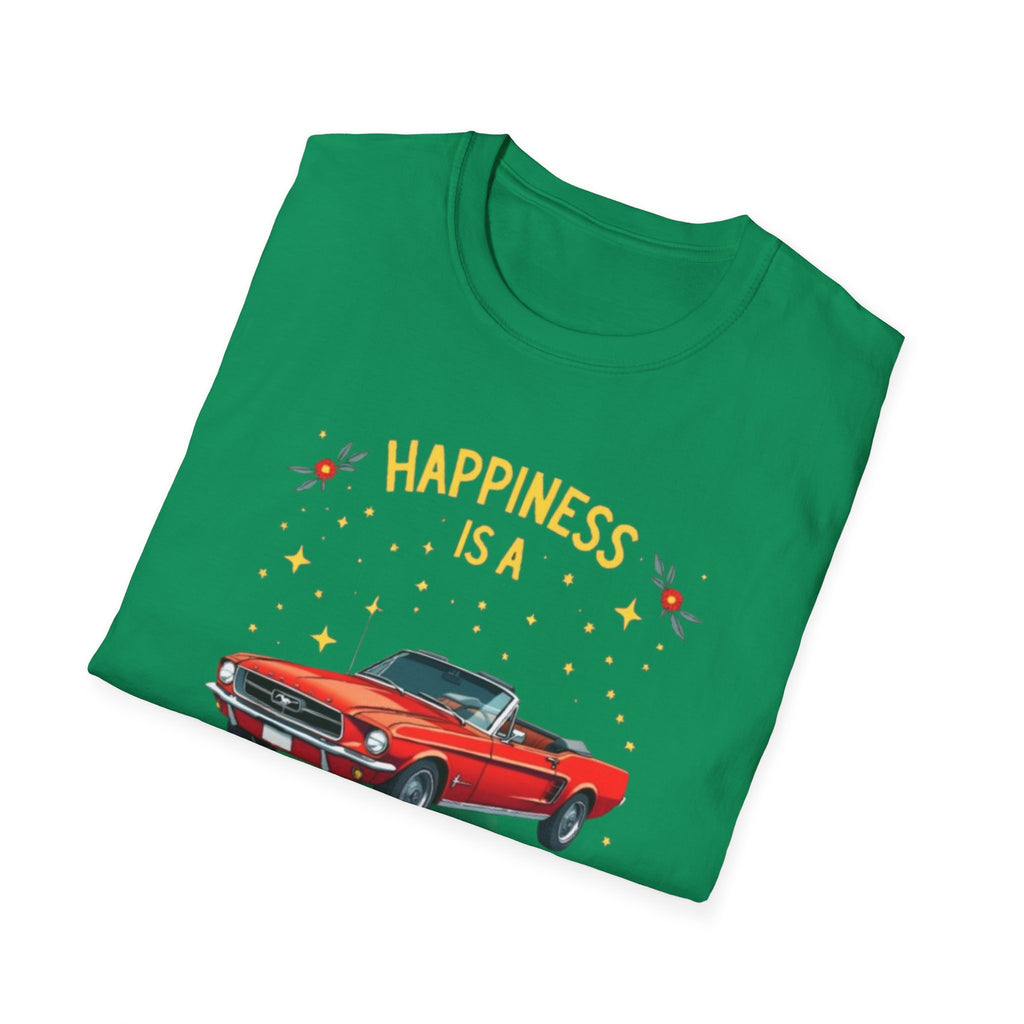 Retro Road Trip Unisex Softstyle T-Shirt - Happiness is a Road Trip Tee, Summer Adventure Shirt, Car Lovers Gift, Vacation Wear, [...]