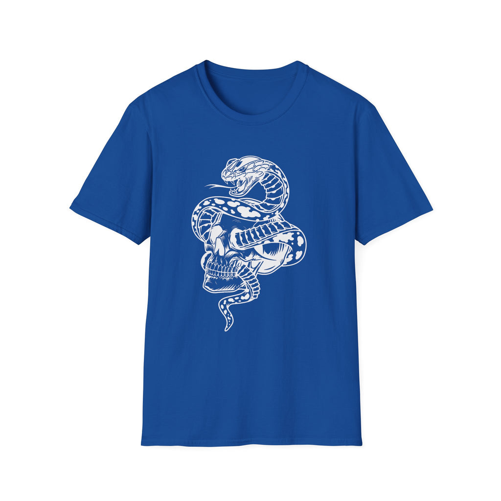 Snake and Skull Unisex Graphic T-Shirt