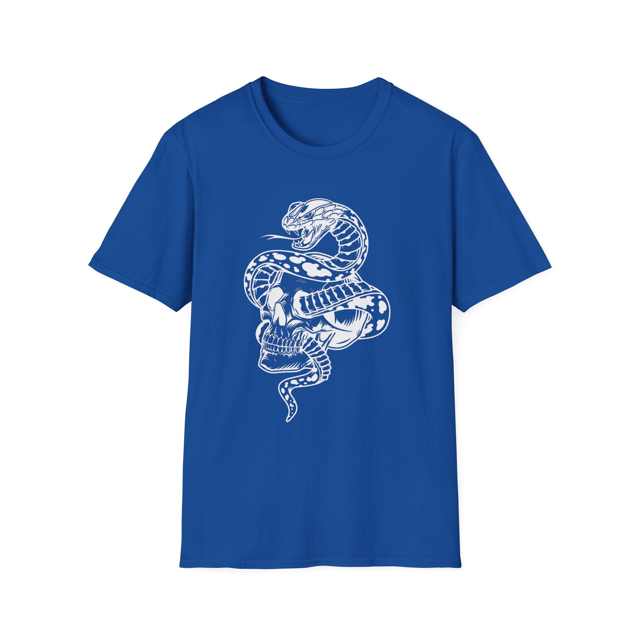 Snake and Skull Unisex Graphic T-Shirt
