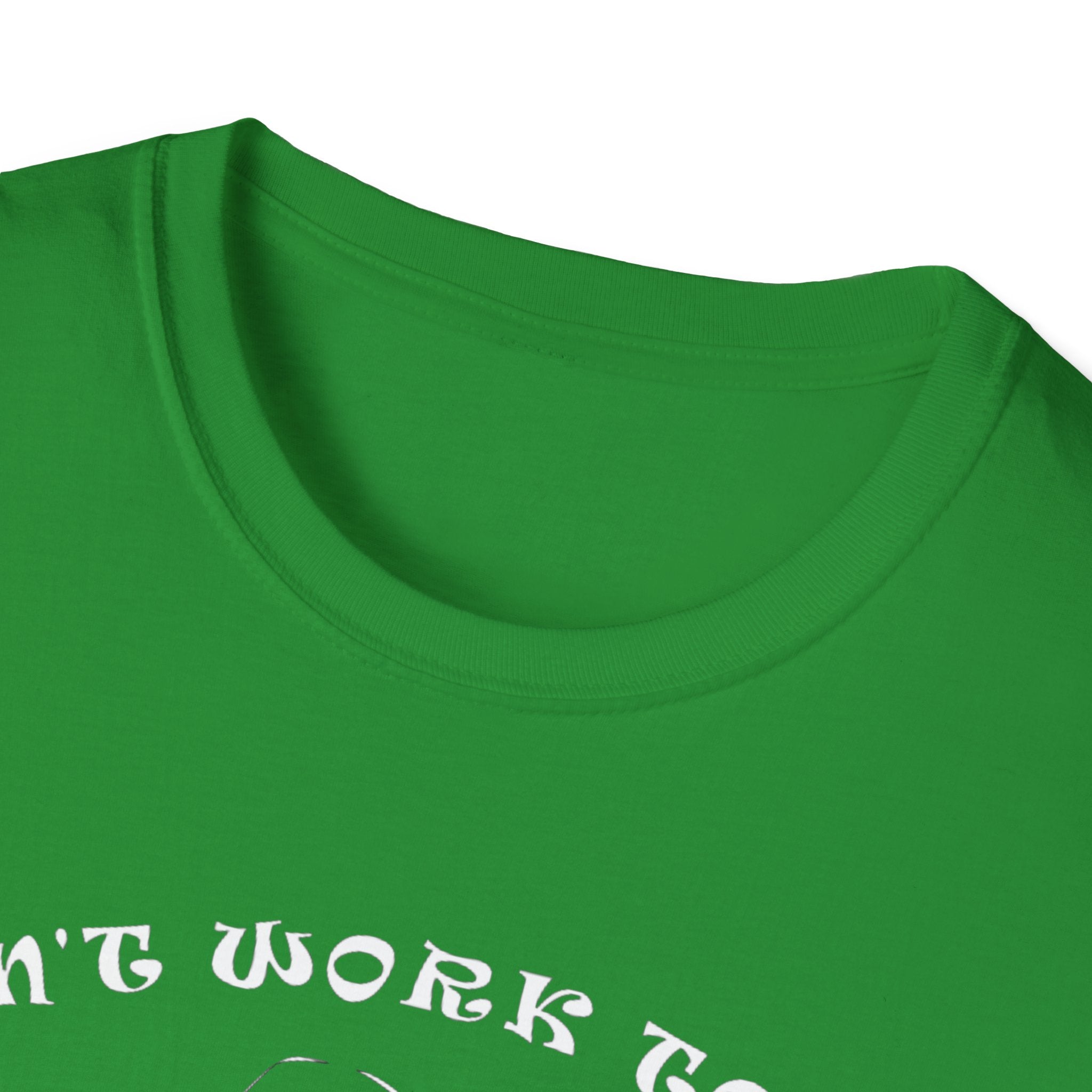 Funny Fishing T-Shirt, Can't Work Today, Fishing Humor Tee, Gift for Fisherman, Casual Unisex Apparel
