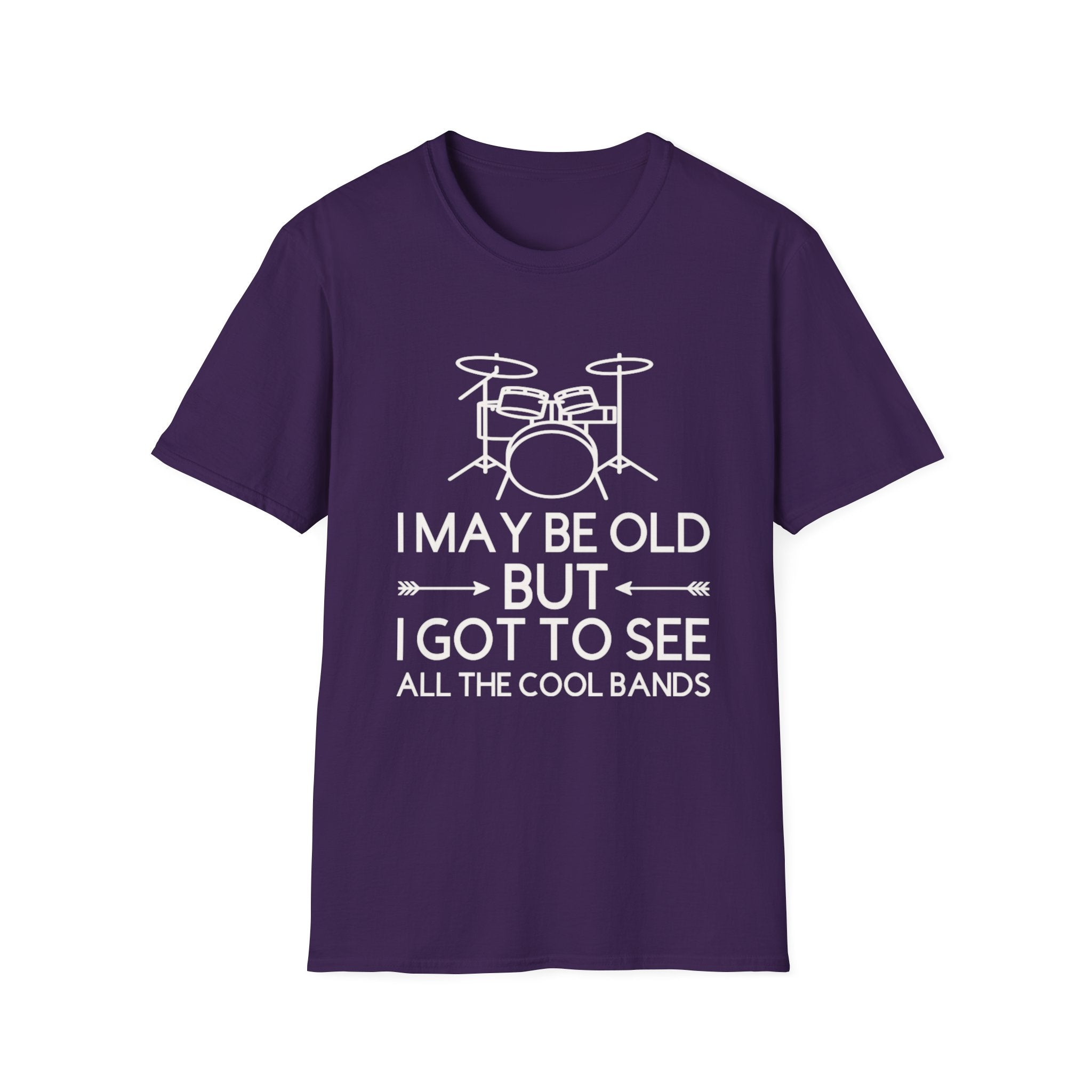 "I May Be Old But I Got To See All The Cool Bands" Unisex Softstyle T-Shirt, Vintage Rock Tee, Music Lover Shirt, Gift for Musicians, [...]