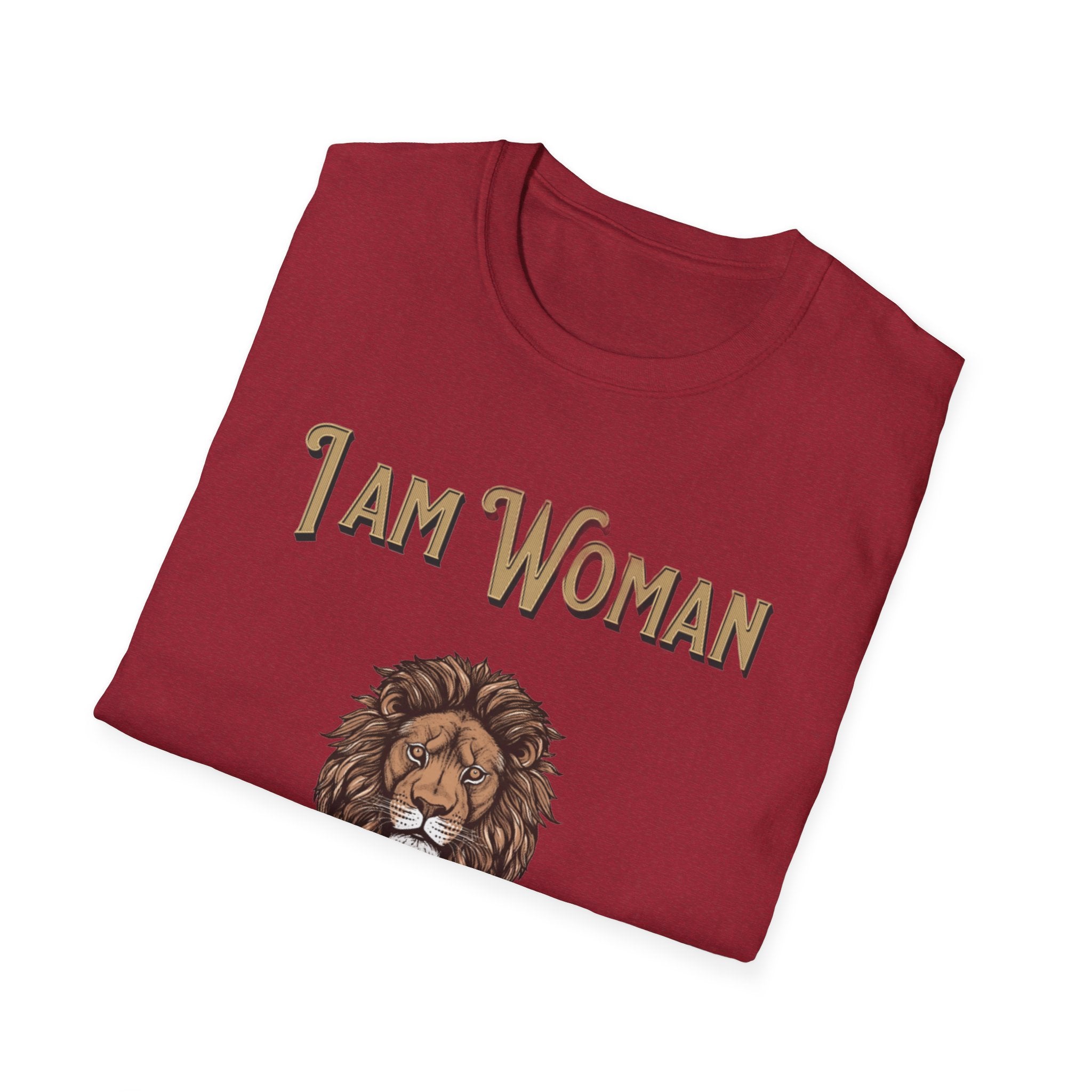 Empowering Women's T-Shirt: I Am Woman, Hear Me Roar | Feminist Apparel, Gift for Her, Motivational Tee, Casual Wear, Women's Rights