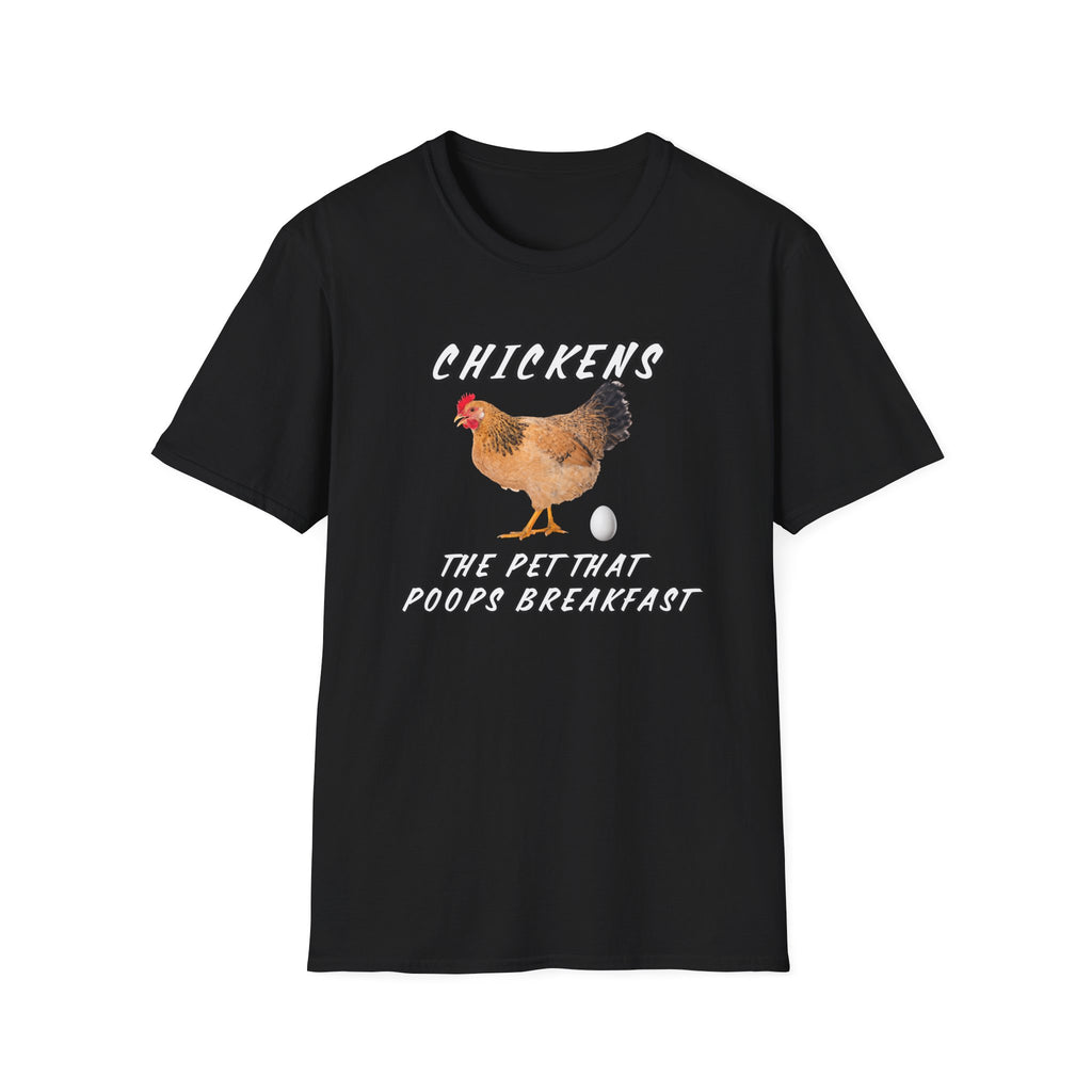 Funny Chicken T-Shirt, Gift for Chicken Lovers, Farm Life Tee, Animal Lover Humor, Perfect for Birthdays and Casual Wear