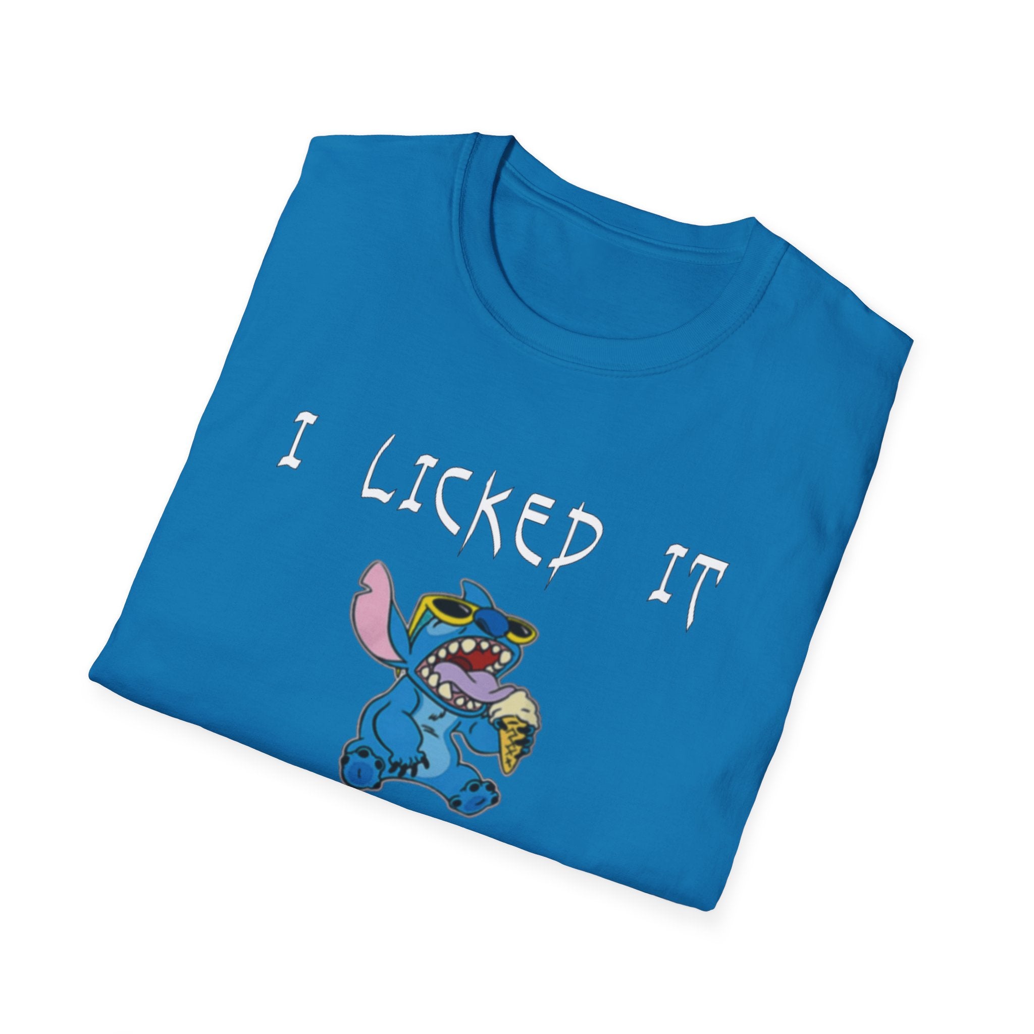 I Licked It, So It's Mine T-Shirt | Fun Graphic Tees, Cartoon Apparel, Gift for Kids & Teens, Summer Wear, Family Reunion