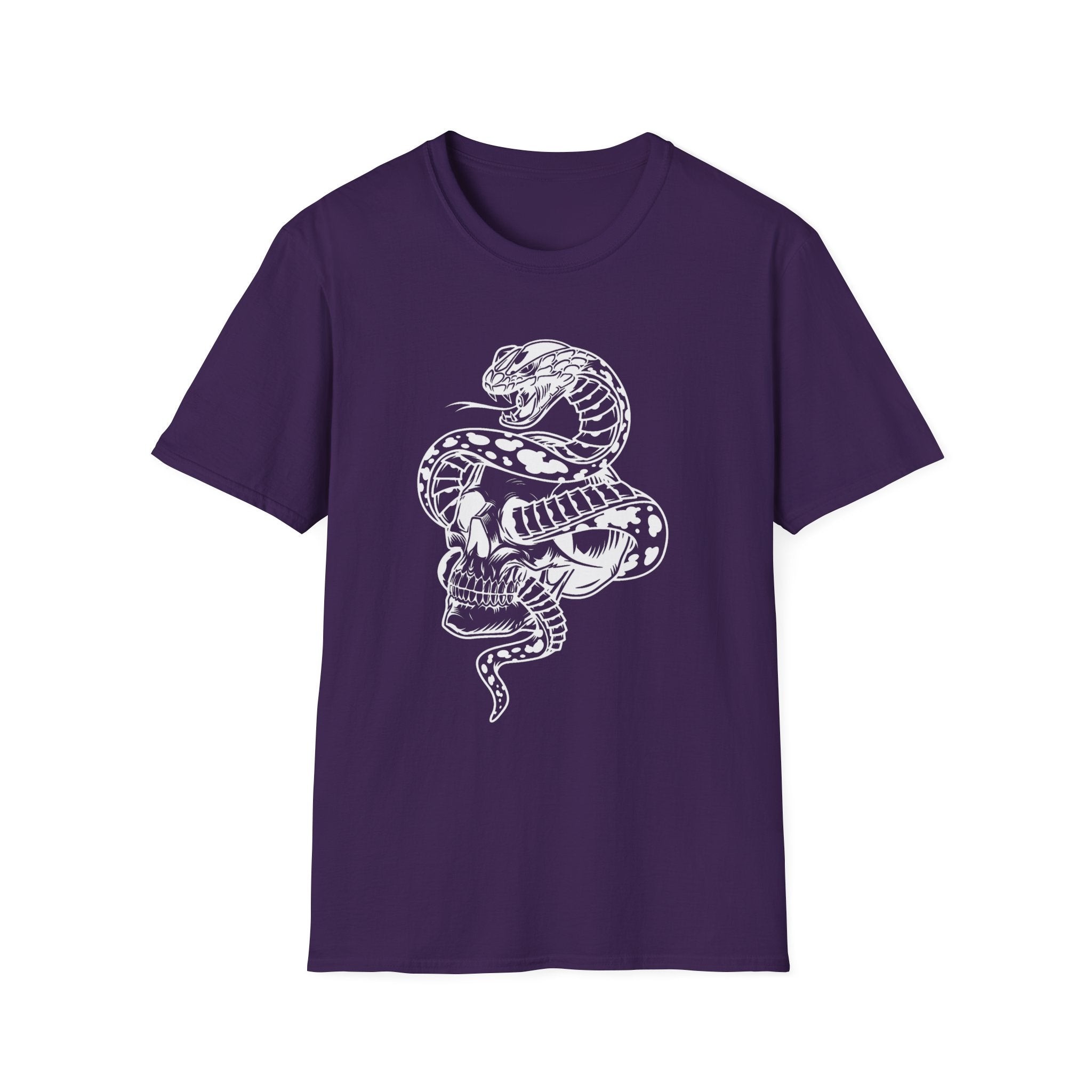 Snake and Skull Unisex Graphic T-Shirt