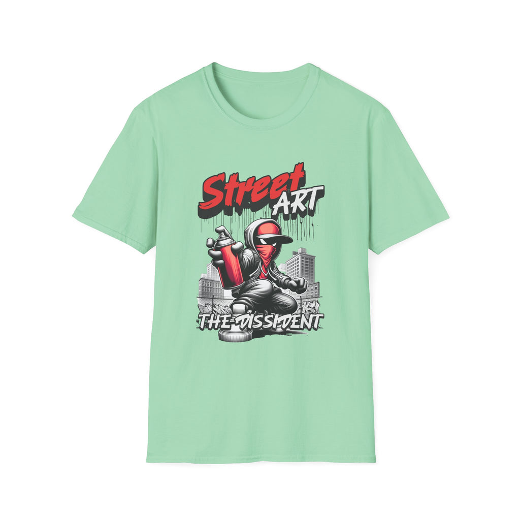 Street Art T-Shirt — The Dissident Spray Can Graffiti Tee
