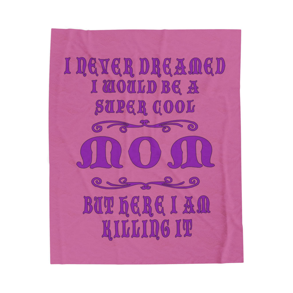 Super Cool Mom Velveteen Plush Blanket, Cozy Gift for Mothers, Fun Home Décor, Soft Throw Blanket for Birthdays, Mother’s Day, and [...]