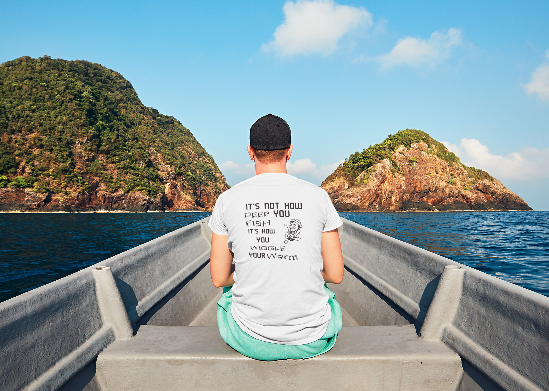 Fishing Humor Unisex Softstyle T-Shirt - Funny Fishing Quote for Outdoors Enthusiasts