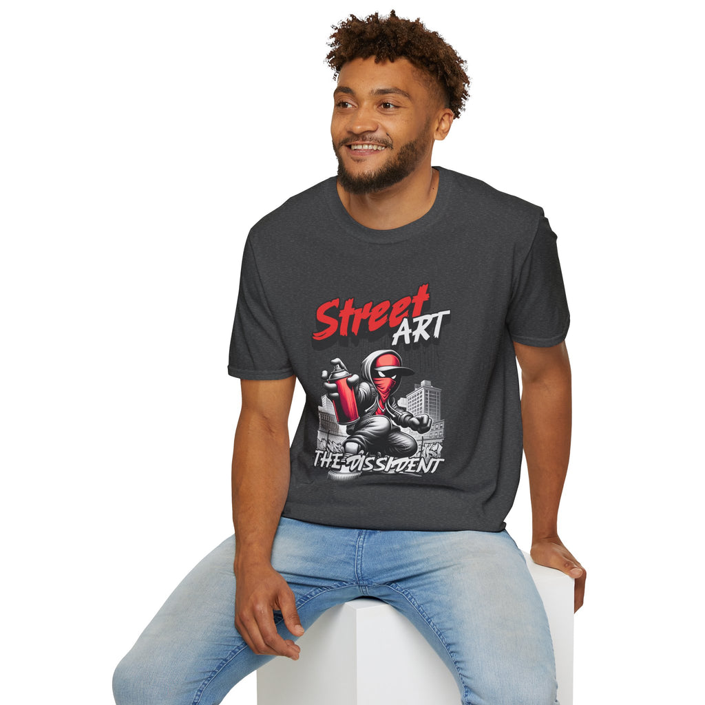 Street Art T-Shirt — The Dissident Spray Can Graffiti Tee