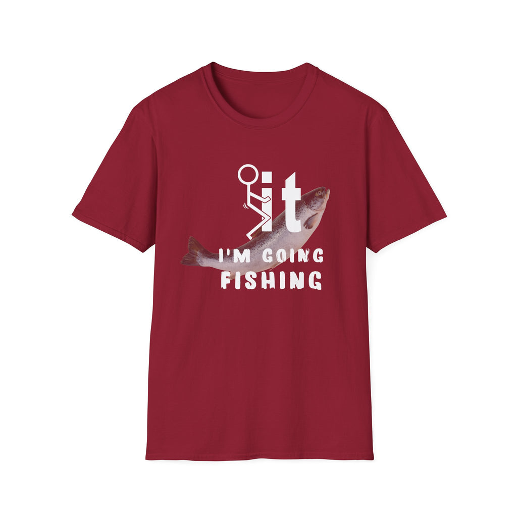 Fishing Humor T-Shirt for Outdoor Lovers, Unisex Fishing Tee, Perfect Gift for Anglers, Casual Fishing Apparel, Summer Fishing Shirt