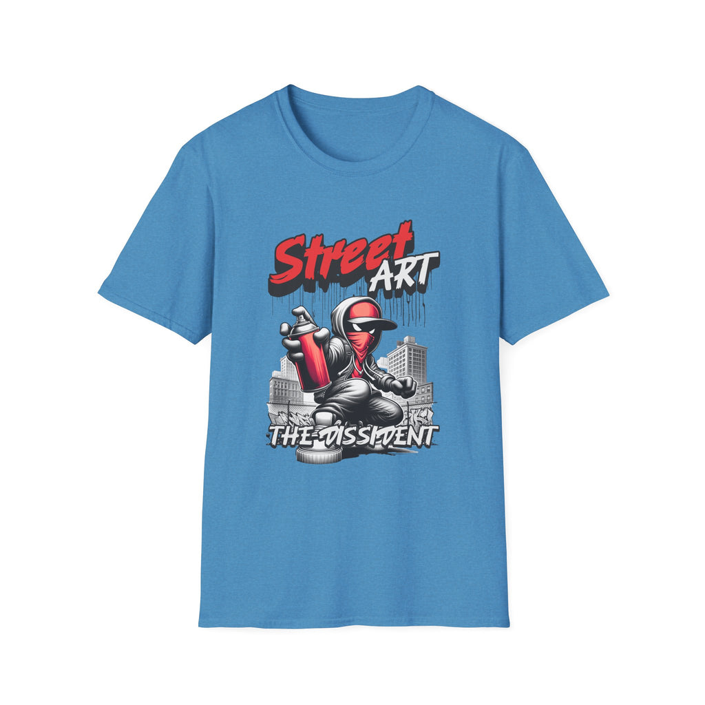 Street Art T-Shirt — The Dissident Spray Can Graffiti Tee