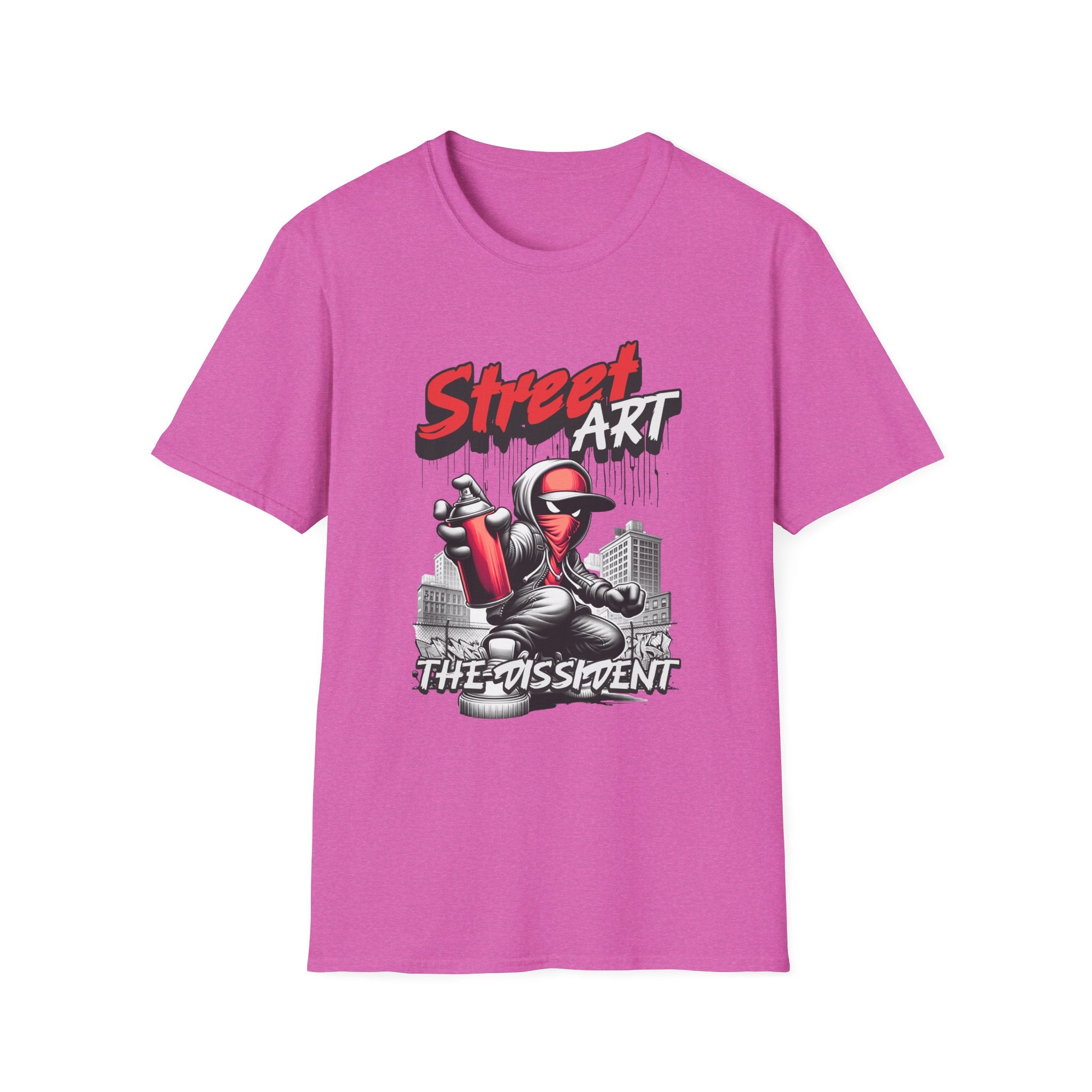 Street Art T-Shirt — The Dissident Spray Can Graffiti Tee