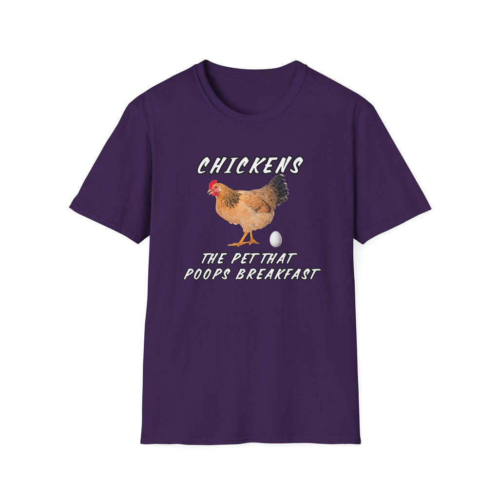 Funny Chicken T-Shirt, Gift for Chicken Lovers, Farm Life Tee, Animal Lover Humor, Perfect for Birthdays and Casual Wear
