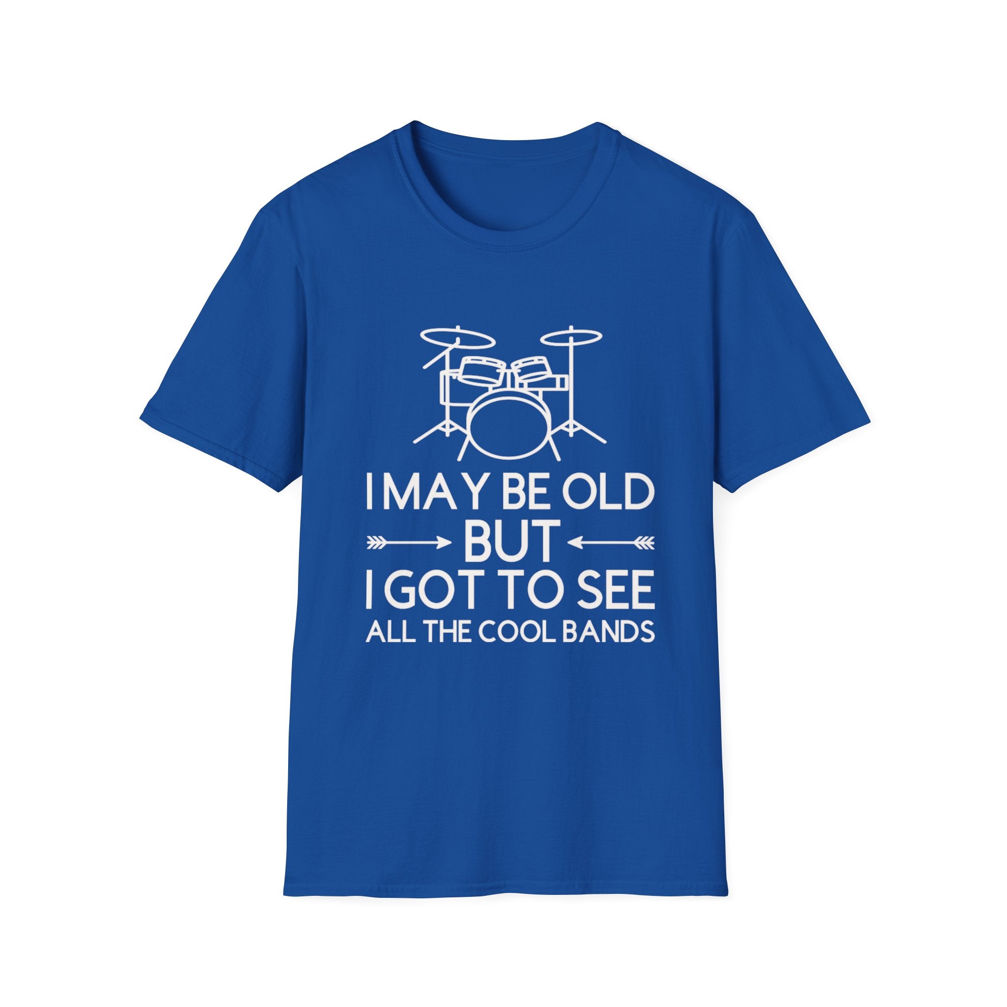 "I May Be Old But I Got To See All The Cool Bands" Unisex Softstyle T-Shirt, Vintage Rock Tee, Music Lover Shirt, Gift for Musicians, [...]