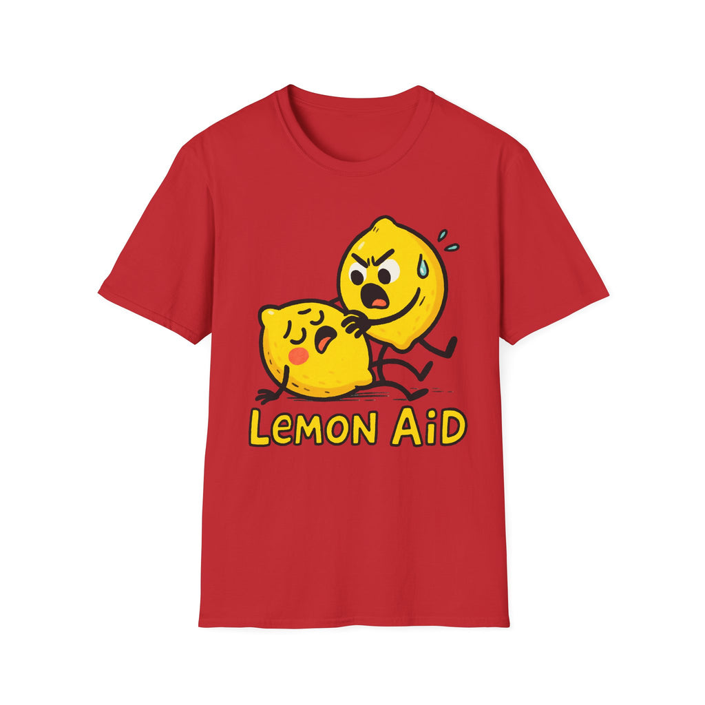 Lemon Aid T‑Shirt - Funny Rescue Lemons Graphic Tee