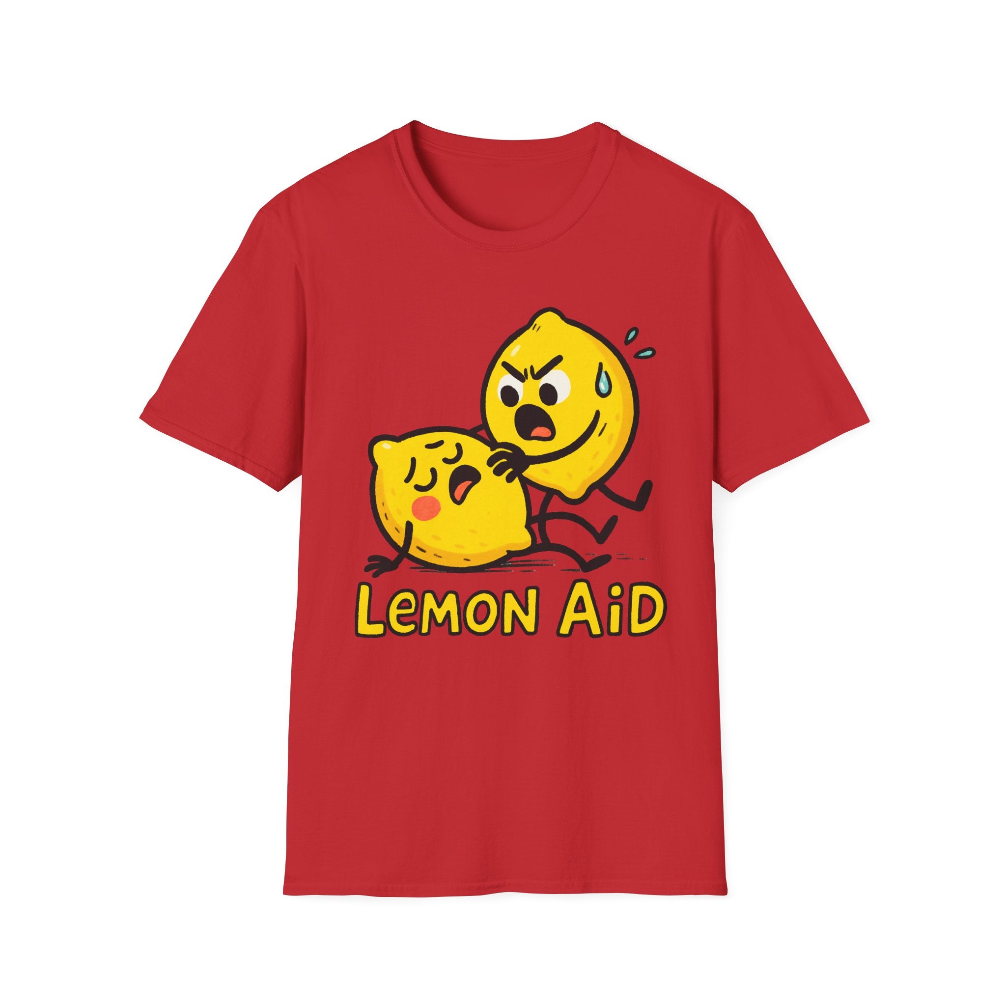 Lemon Aid T‑Shirt - Funny Rescue Lemons Graphic Tee