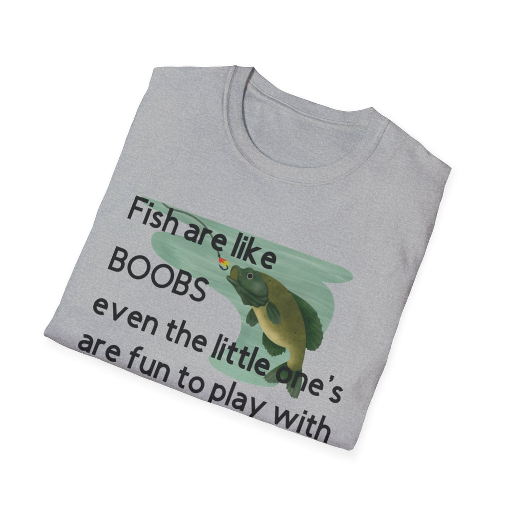 Funny Fishing T-Shirt for Adults, Great Gift for Fishermen and Humor Lovers, Perfect for Birthdays, Holidays, Casual Wear, Fishing Trips