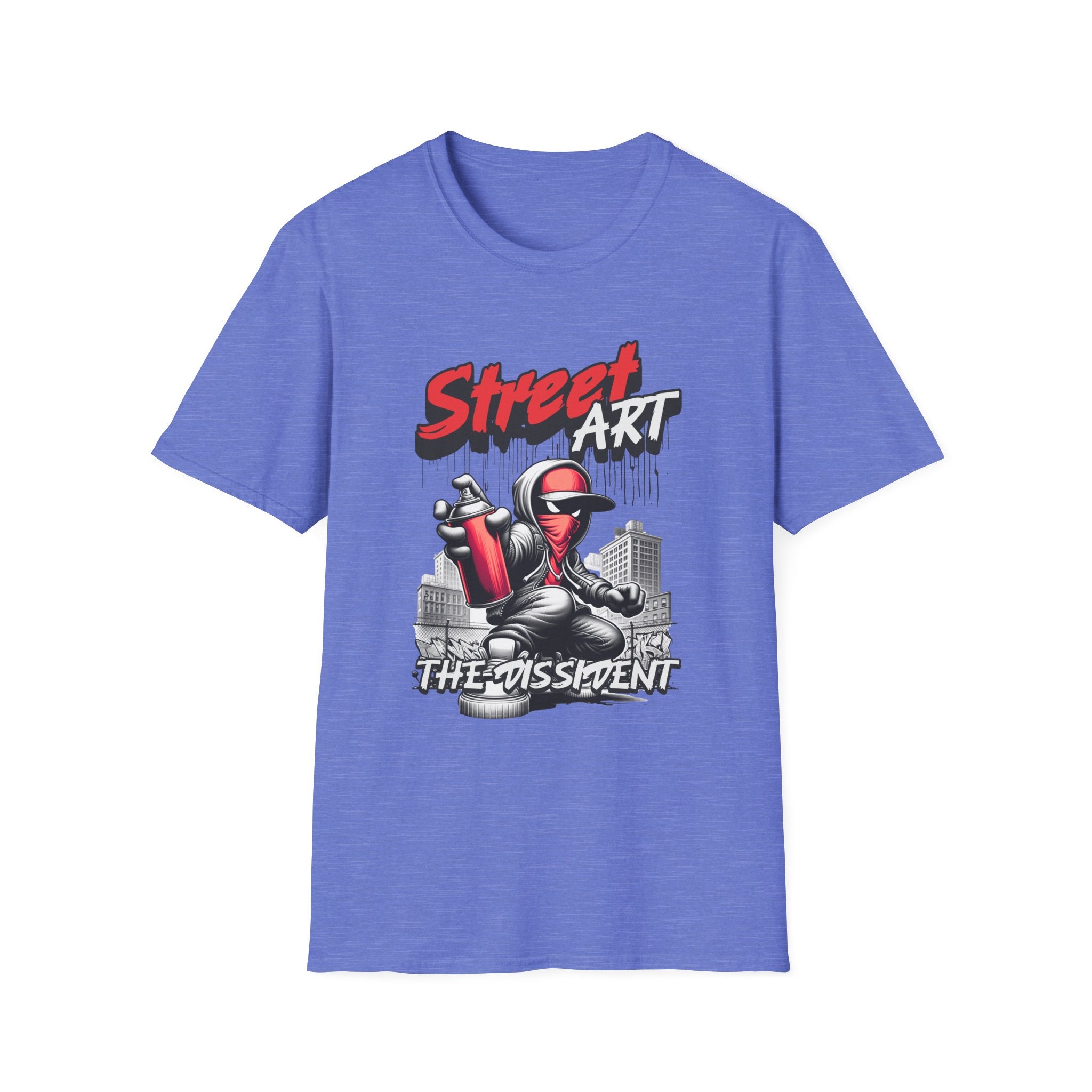 Street Art T-Shirt — The Dissident Spray Can Graffiti Tee