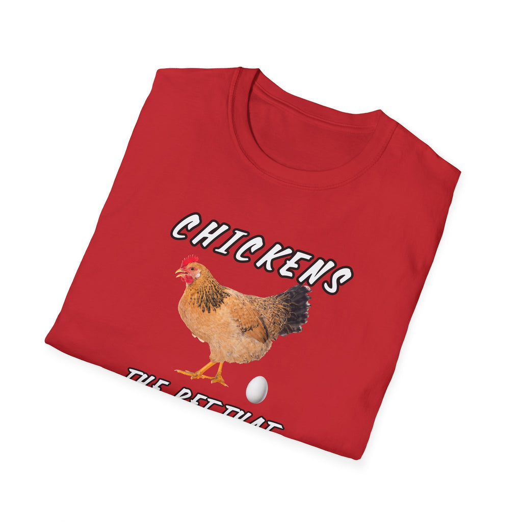 Funny Chicken T-Shirt, Gift for Chicken Lovers, Farm Life Tee, Animal Lover Humor, Perfect for Birthdays and Casual Wear