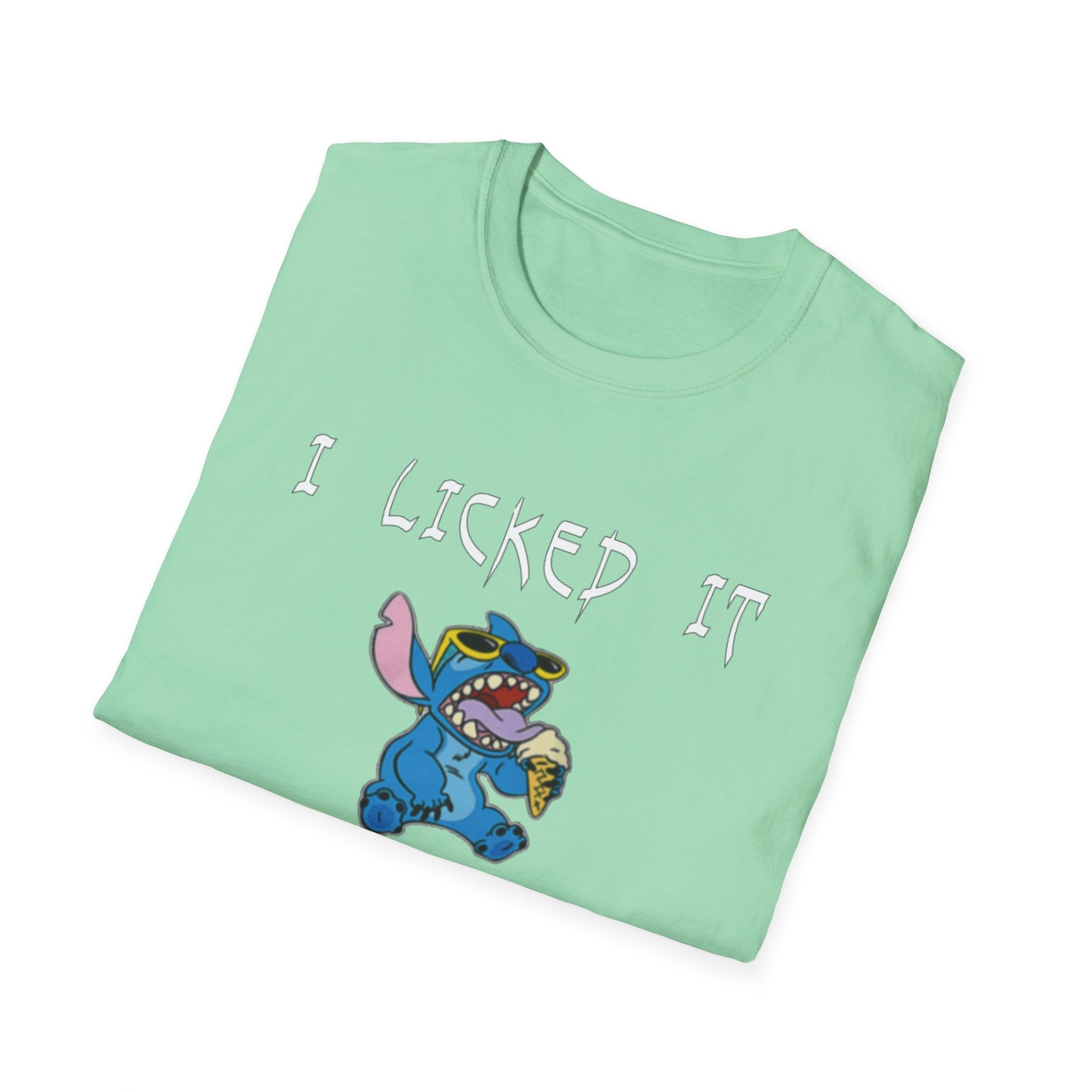 I Licked It, So It's Mine T-Shirt | Fun Graphic Tees, Cartoon Apparel, Gift for Kids & Teens, Summer Wear, Family Reunion