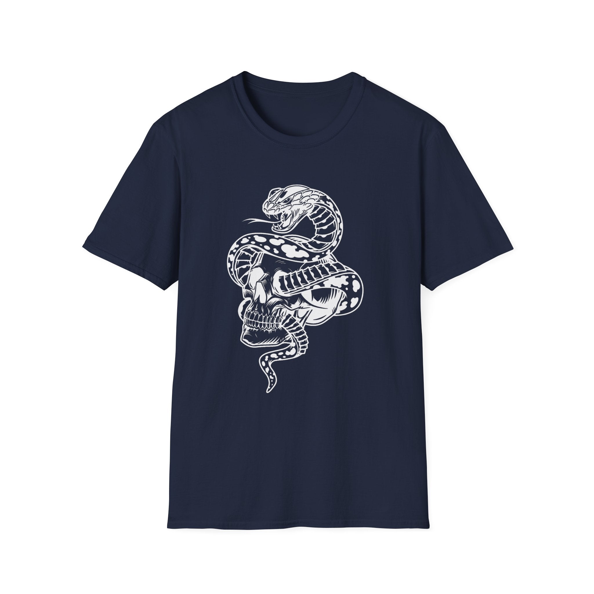 Snake and Skull Unisex Graphic T-Shirt