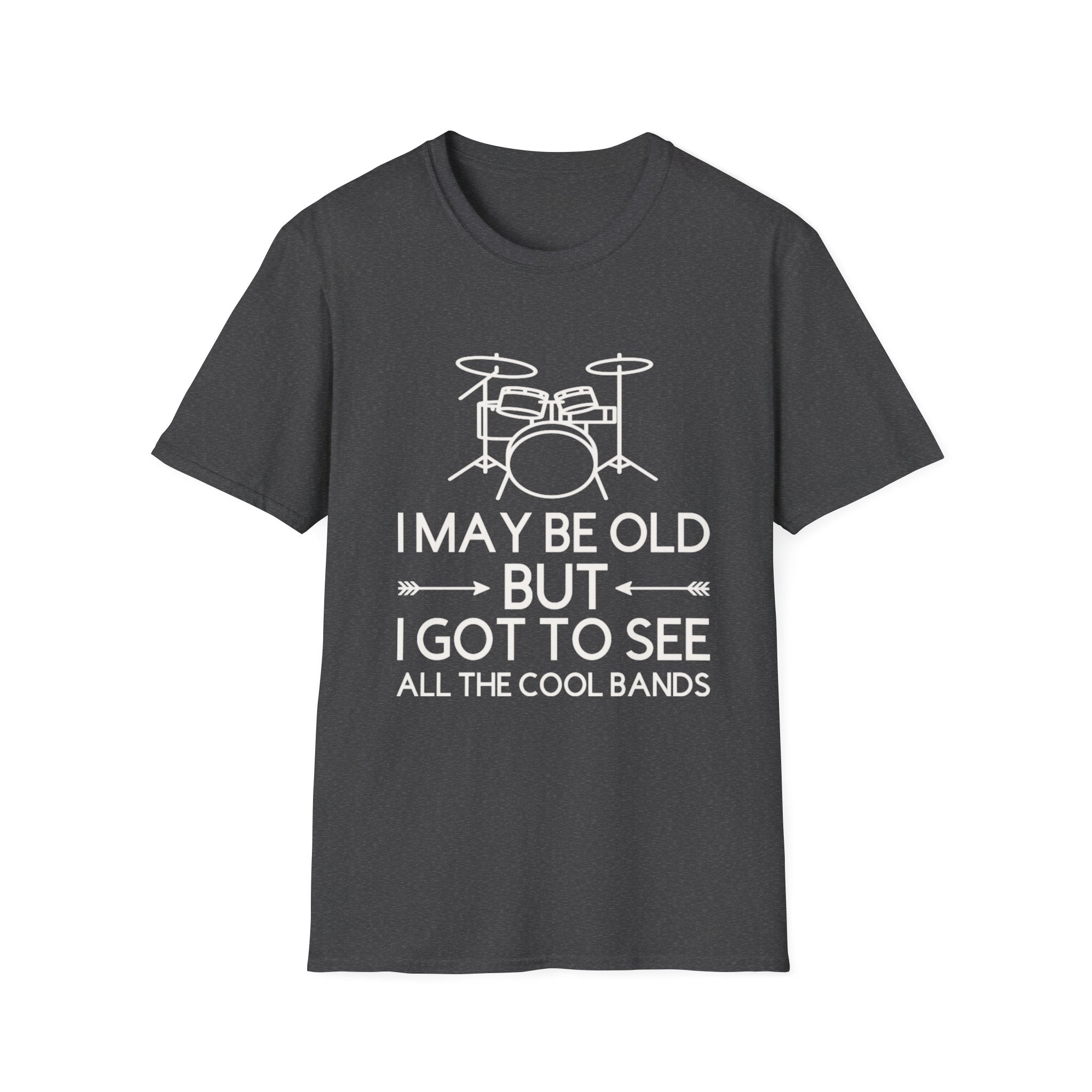 "I May Be Old But I Got To See All The Cool Bands" Unisex Softstyle T-Shirt, Vintage Rock Tee, Music Lover Shirt, Gift for Musicians, [...]